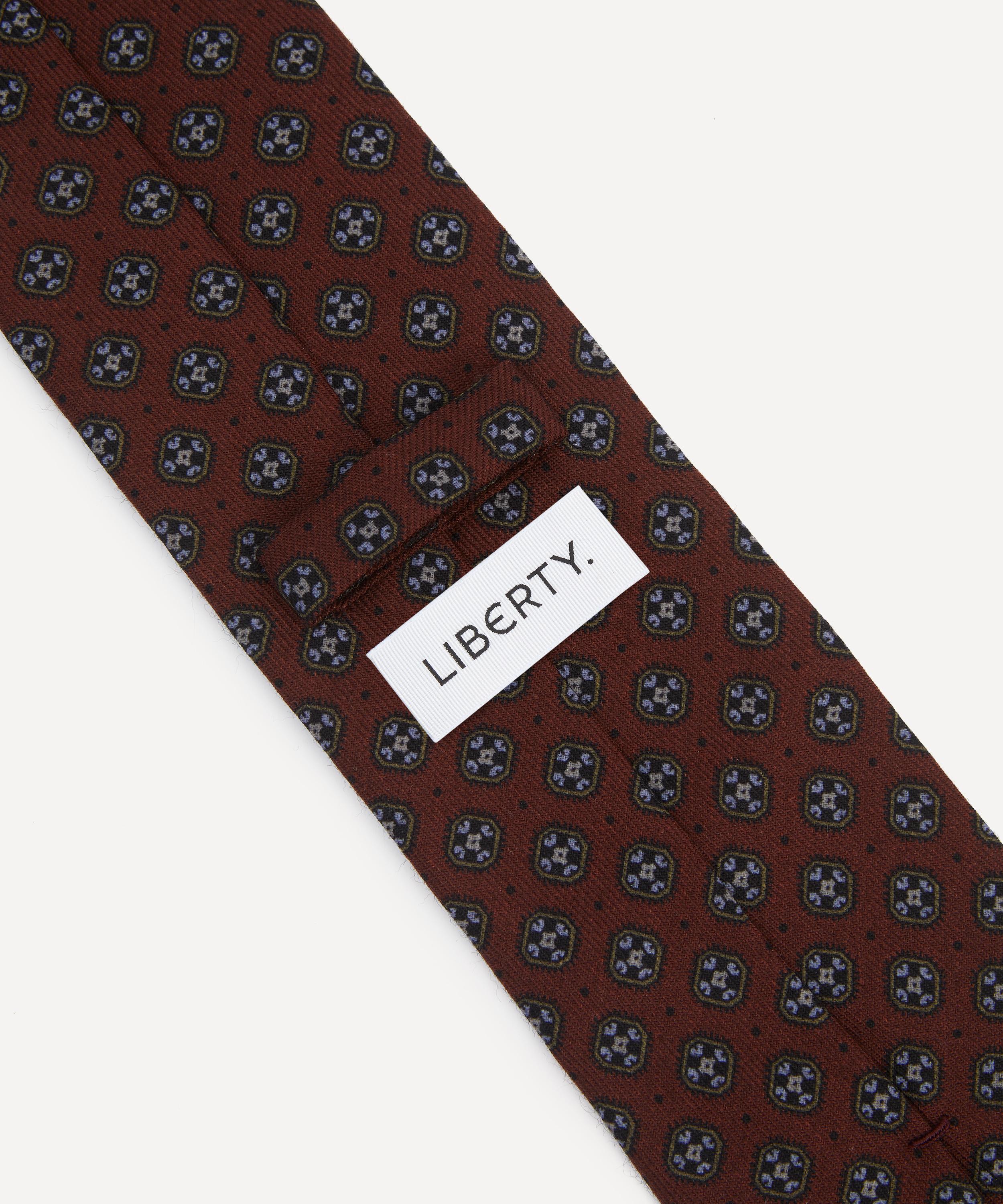 Liberty - Arthur's Geometric Wool Tie image number 1