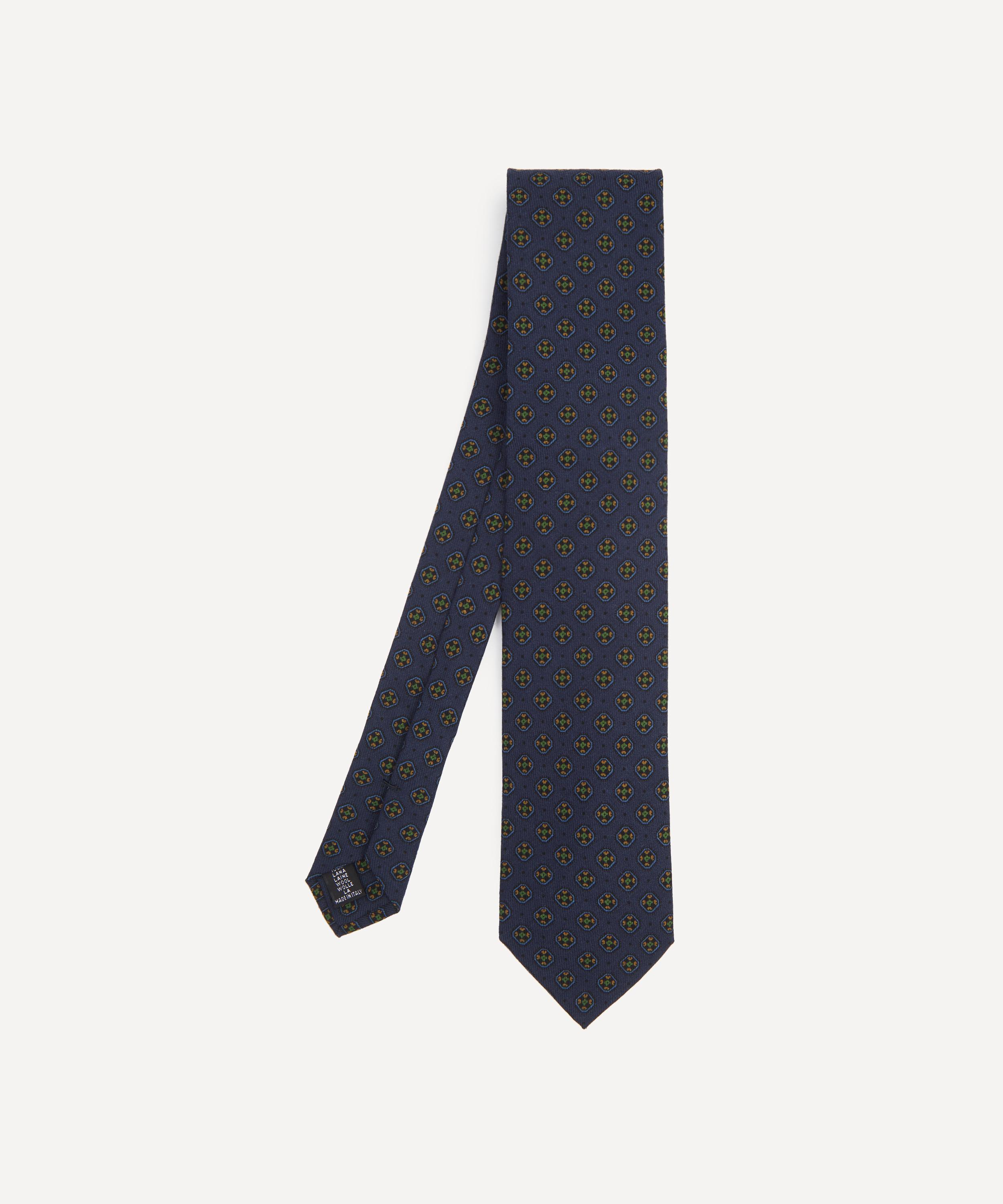 Liberty - Arthur's Geometric Wool Tie image number 0