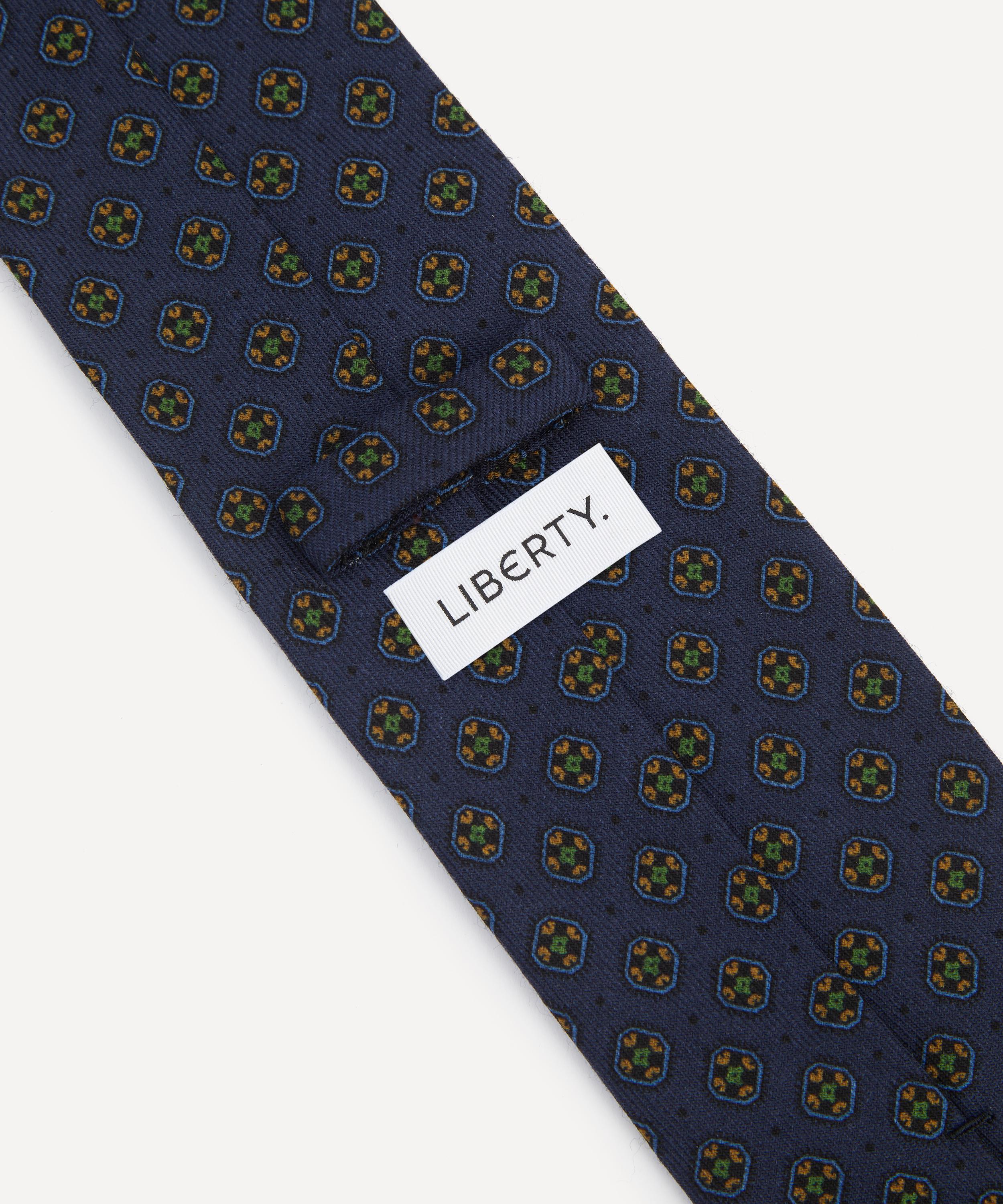 Liberty - Arthur's Geometric Wool Tie image number 1