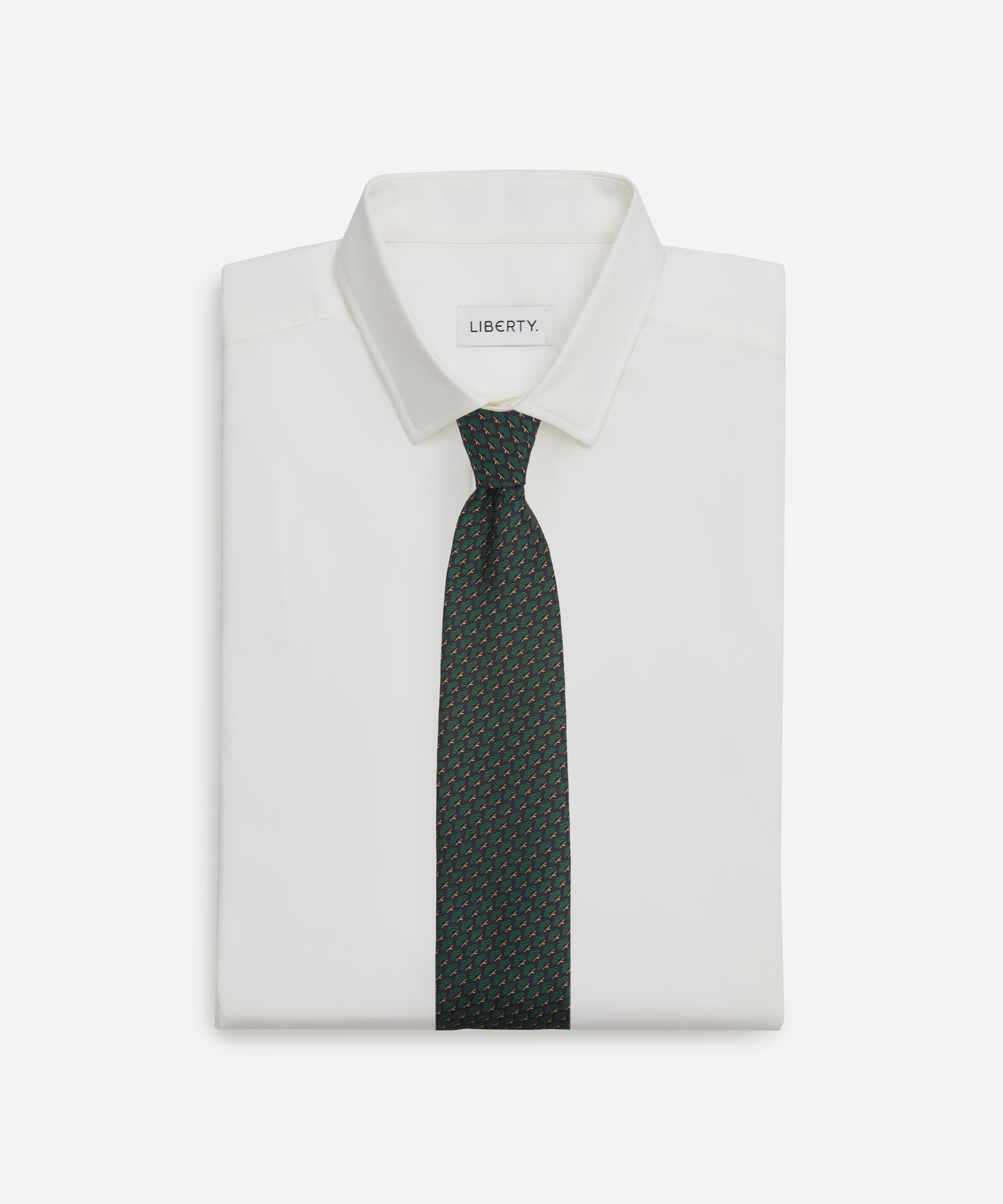 Liberty - Torben Jacquard Silk Tie image number 2