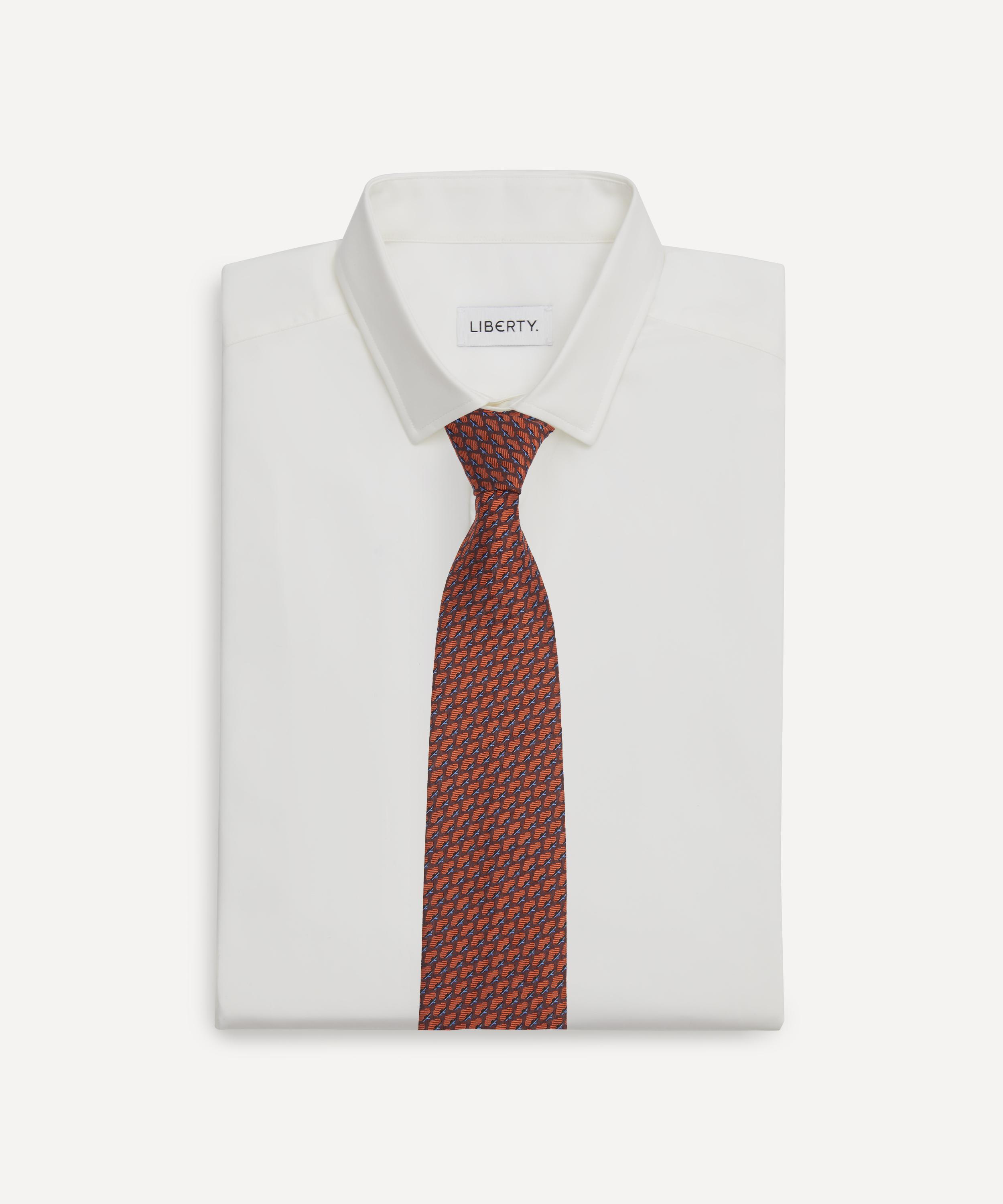 Liberty - Torben Jacquard Silk Tie image number 2