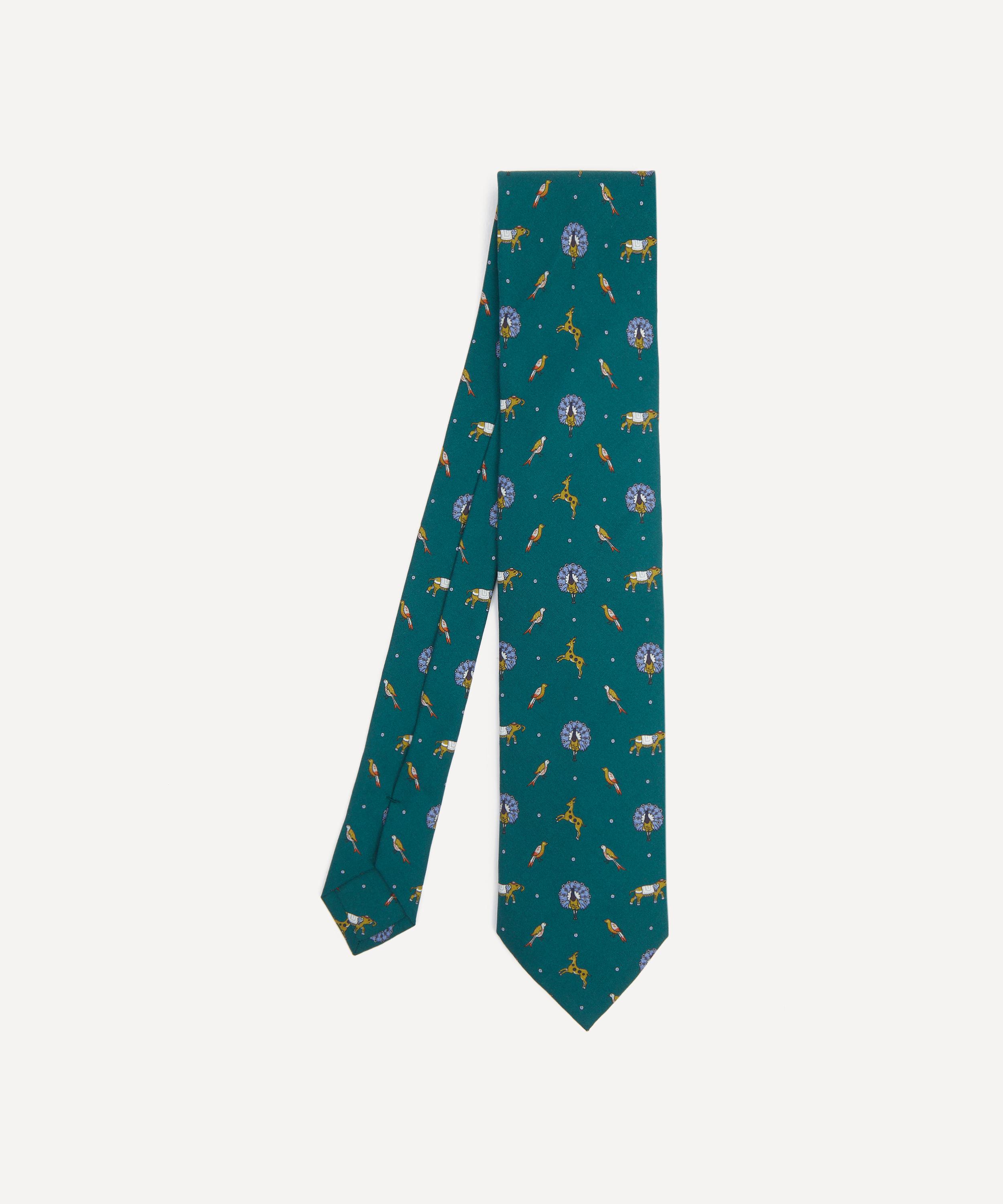 Liberty - Imran's Animals Silk Tie image number 0