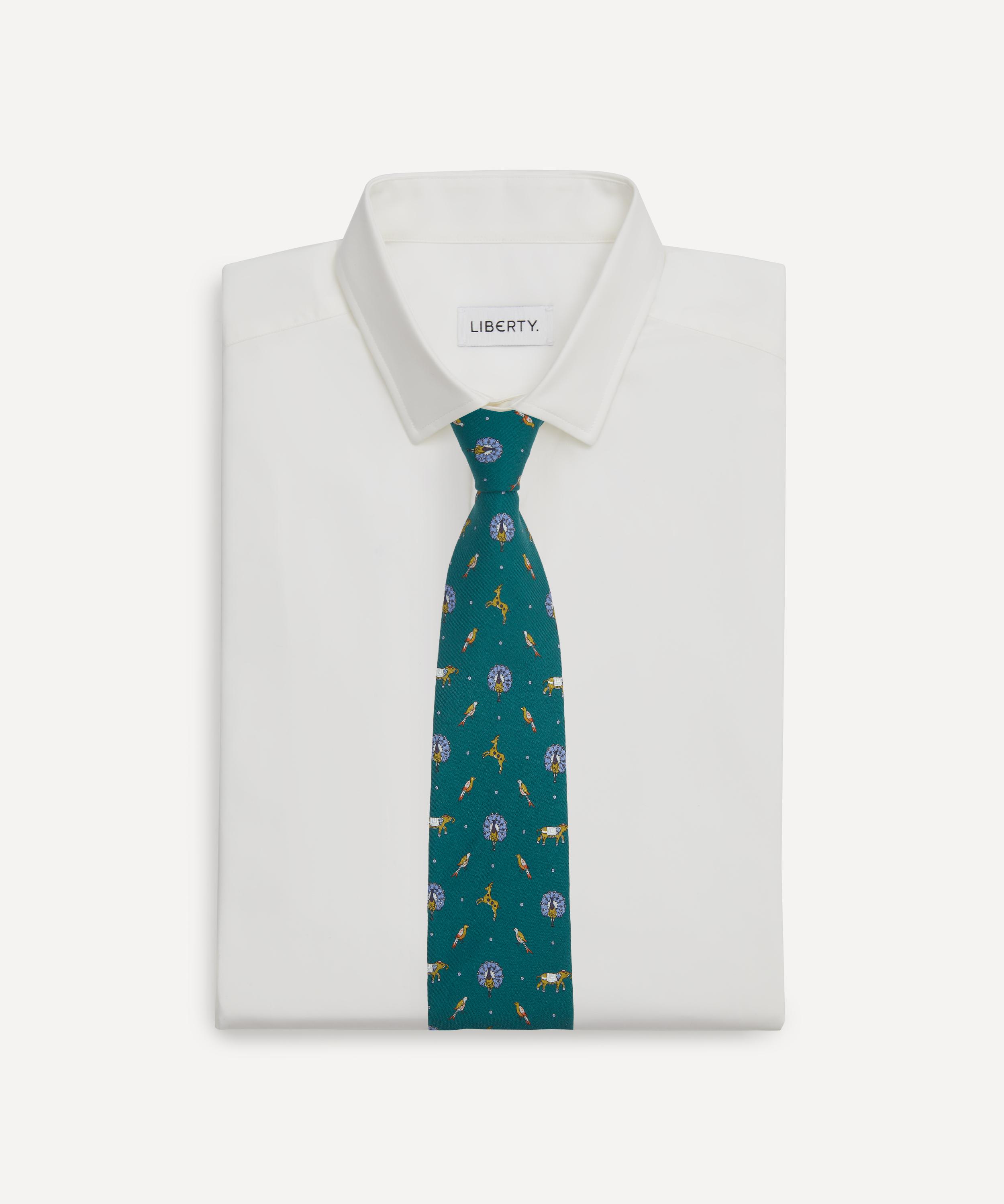 Liberty - Imran's Animals Silk Tie image number 2