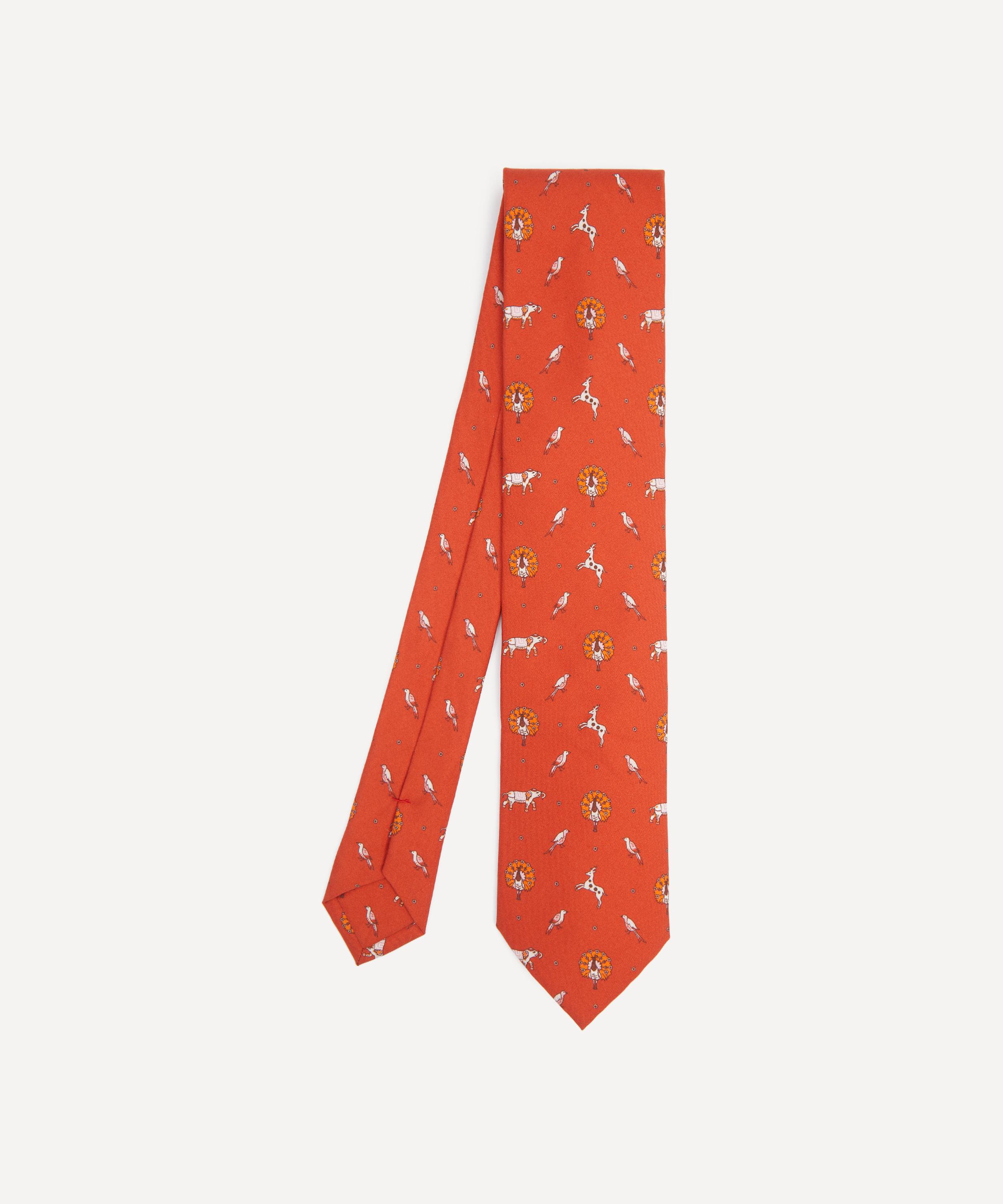 Liberty - Imran's Animals Silk Tie image number 0