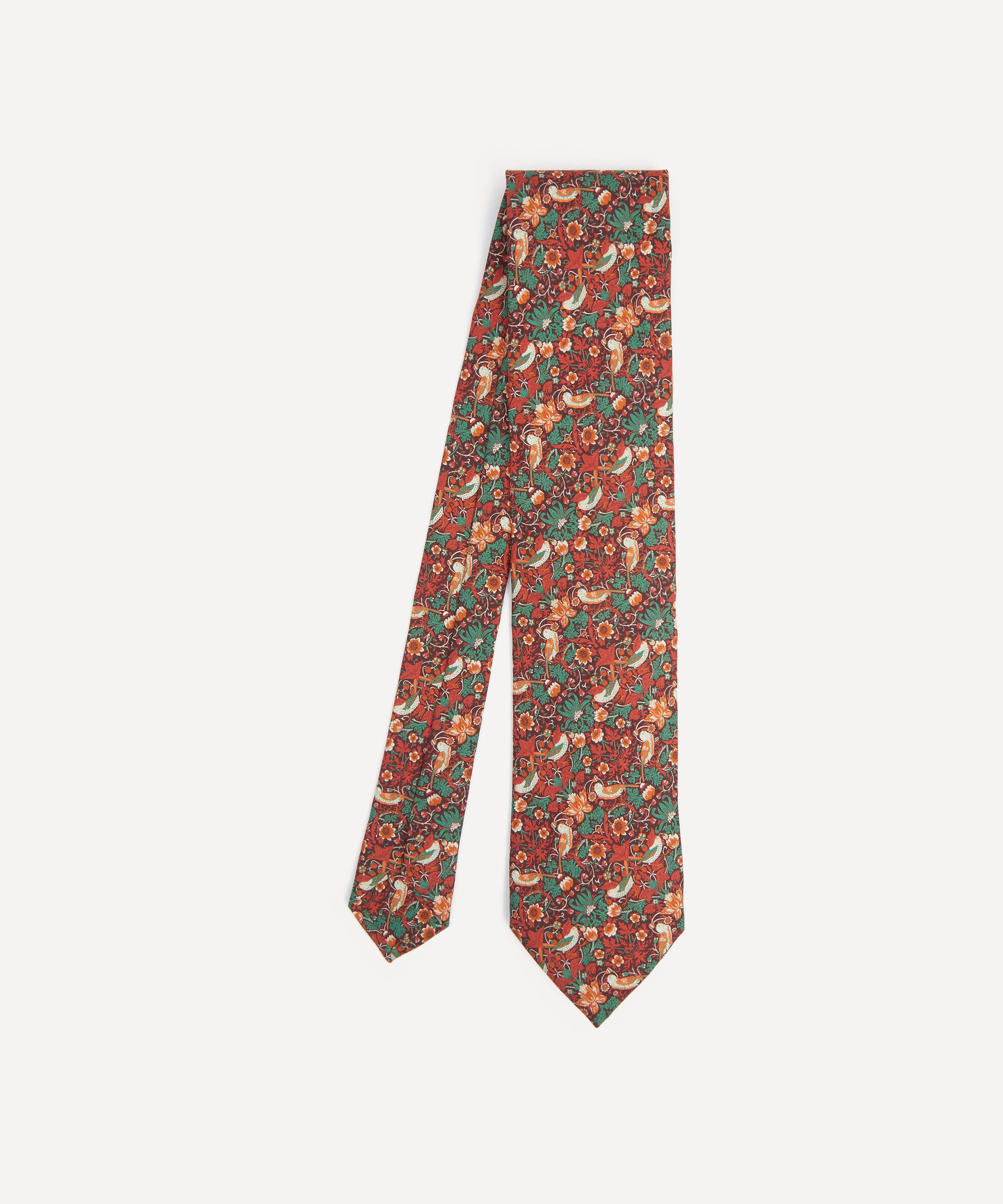 Liberty - Strawberry Thief Silk Tie image number 0