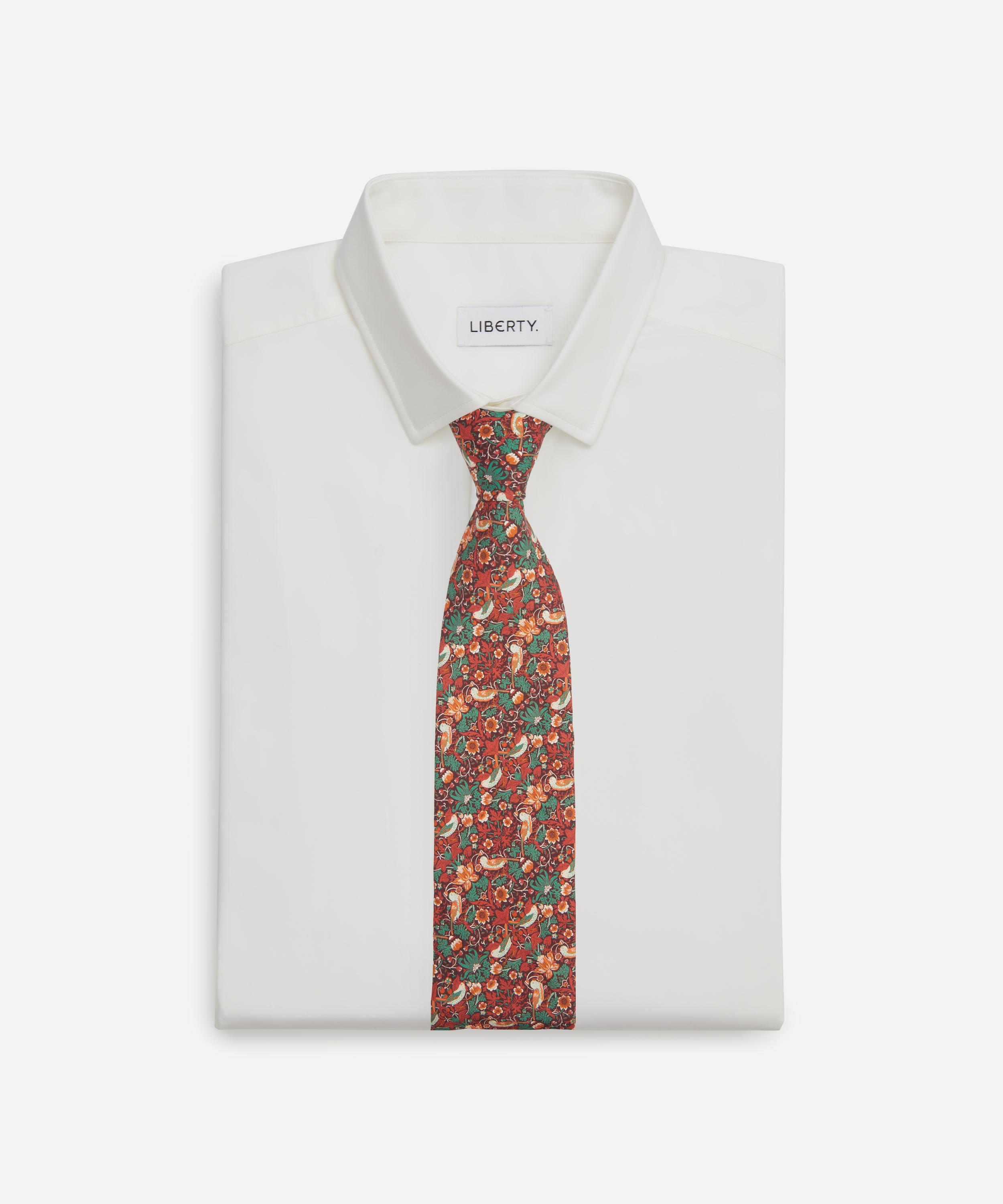Liberty - Strawberry Thief Silk Tie image number 2