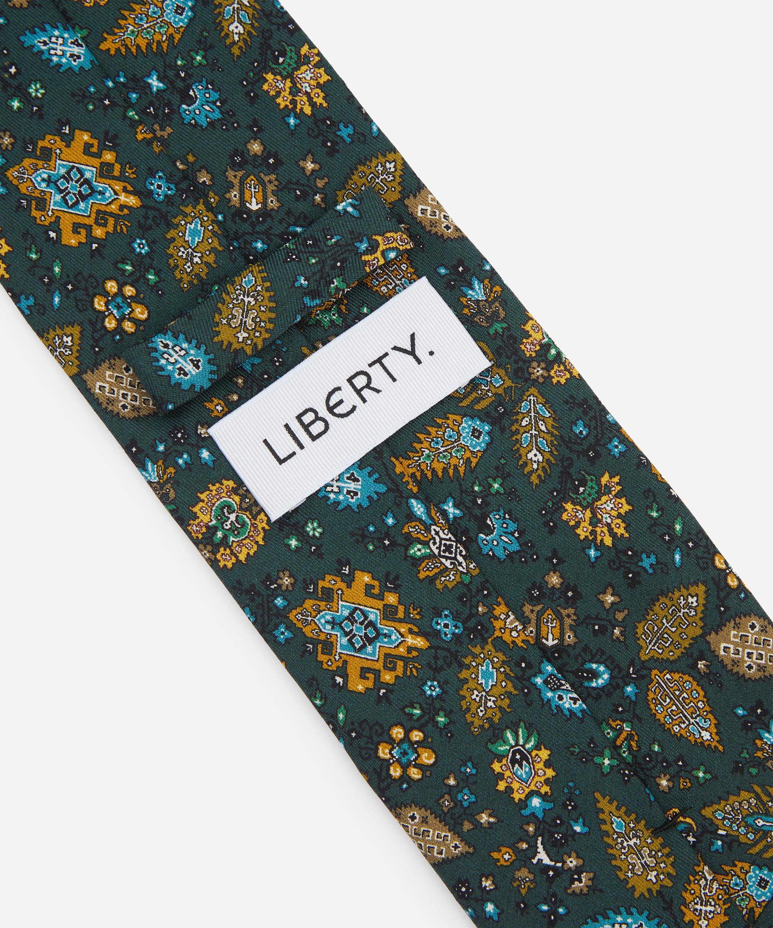 Liberty - Tapestry Leaves Silk Tie image number 1