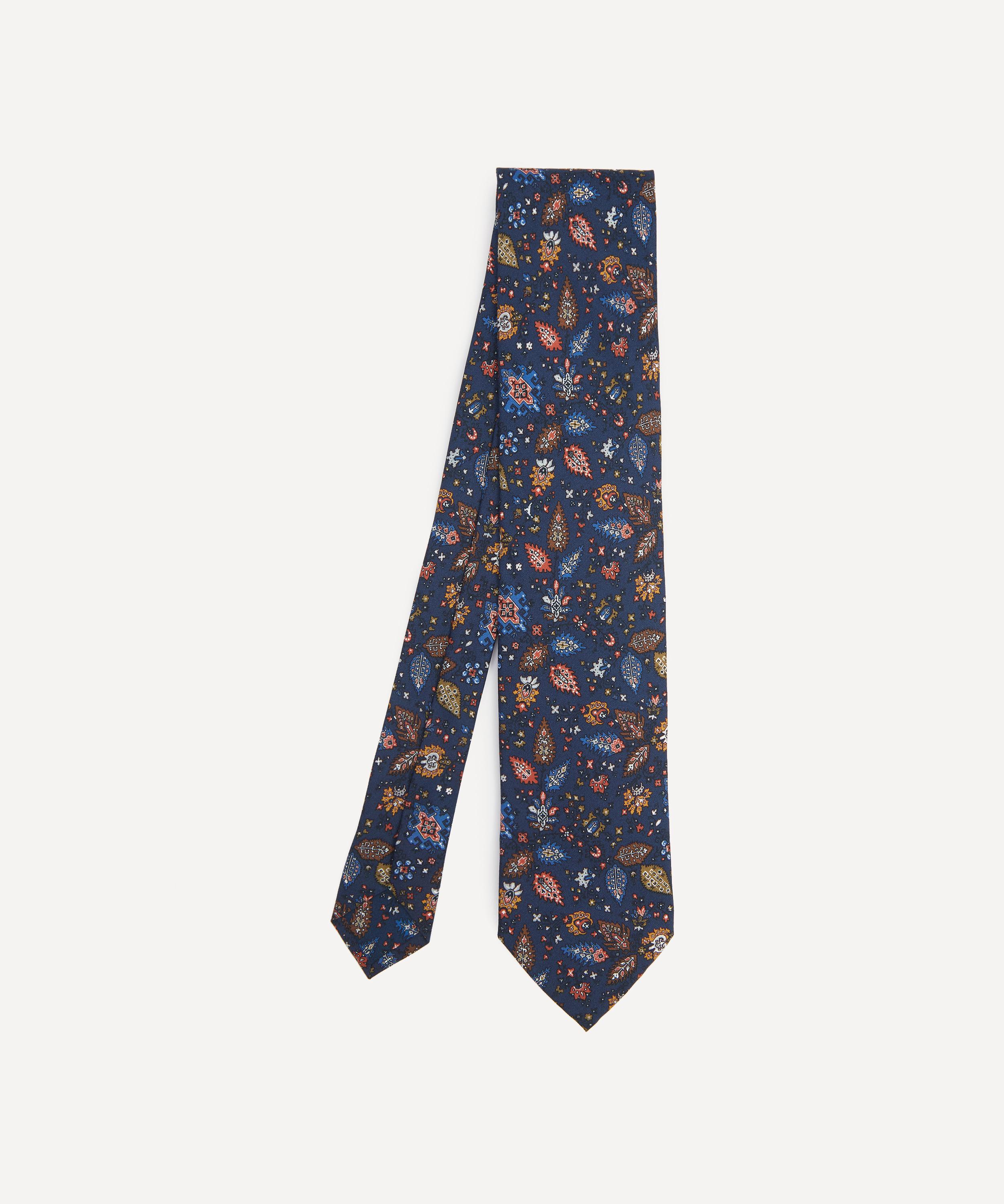 Liberty - Tapestry Leaves Silk Tie image number 0