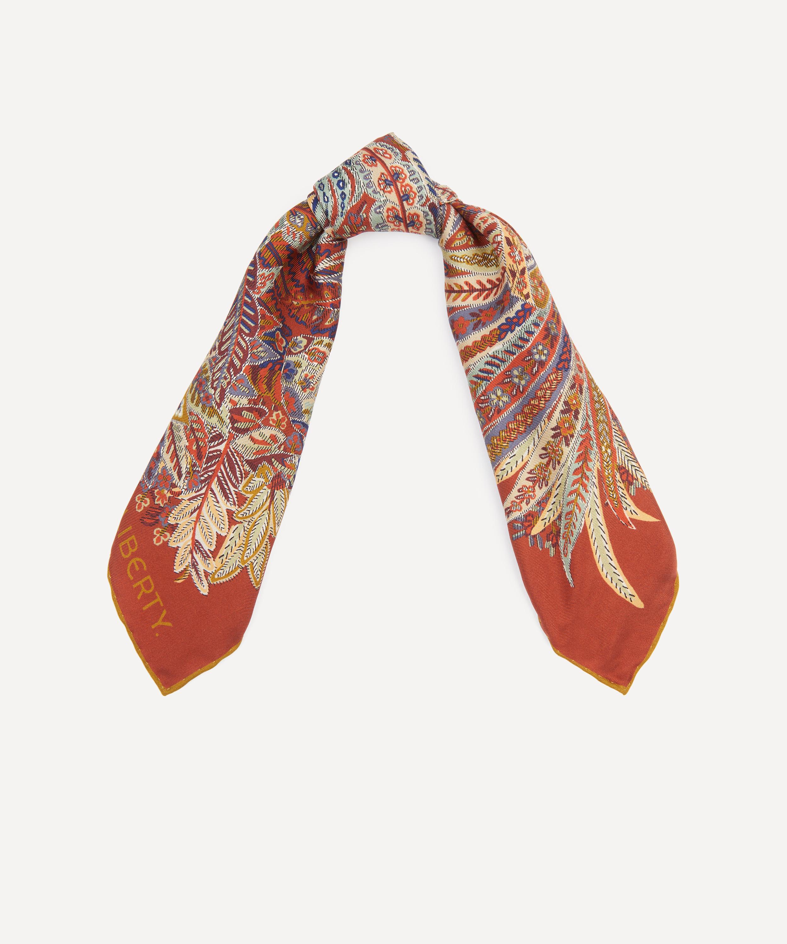 Liberty - Persian Verdure Silk Pocket Square image number 1
