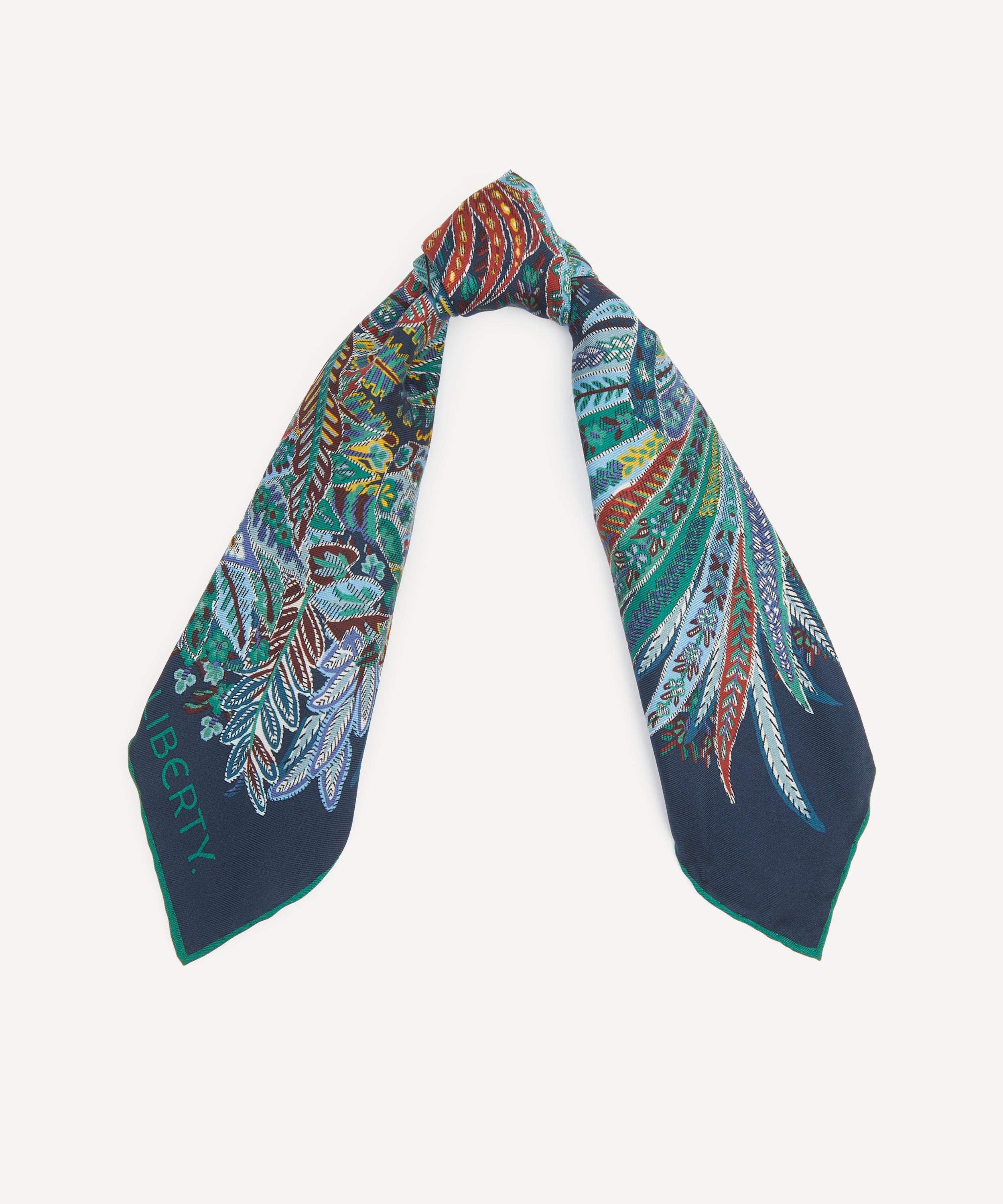 Liberty - Persian Verdure Silk Pocket Square image number 1