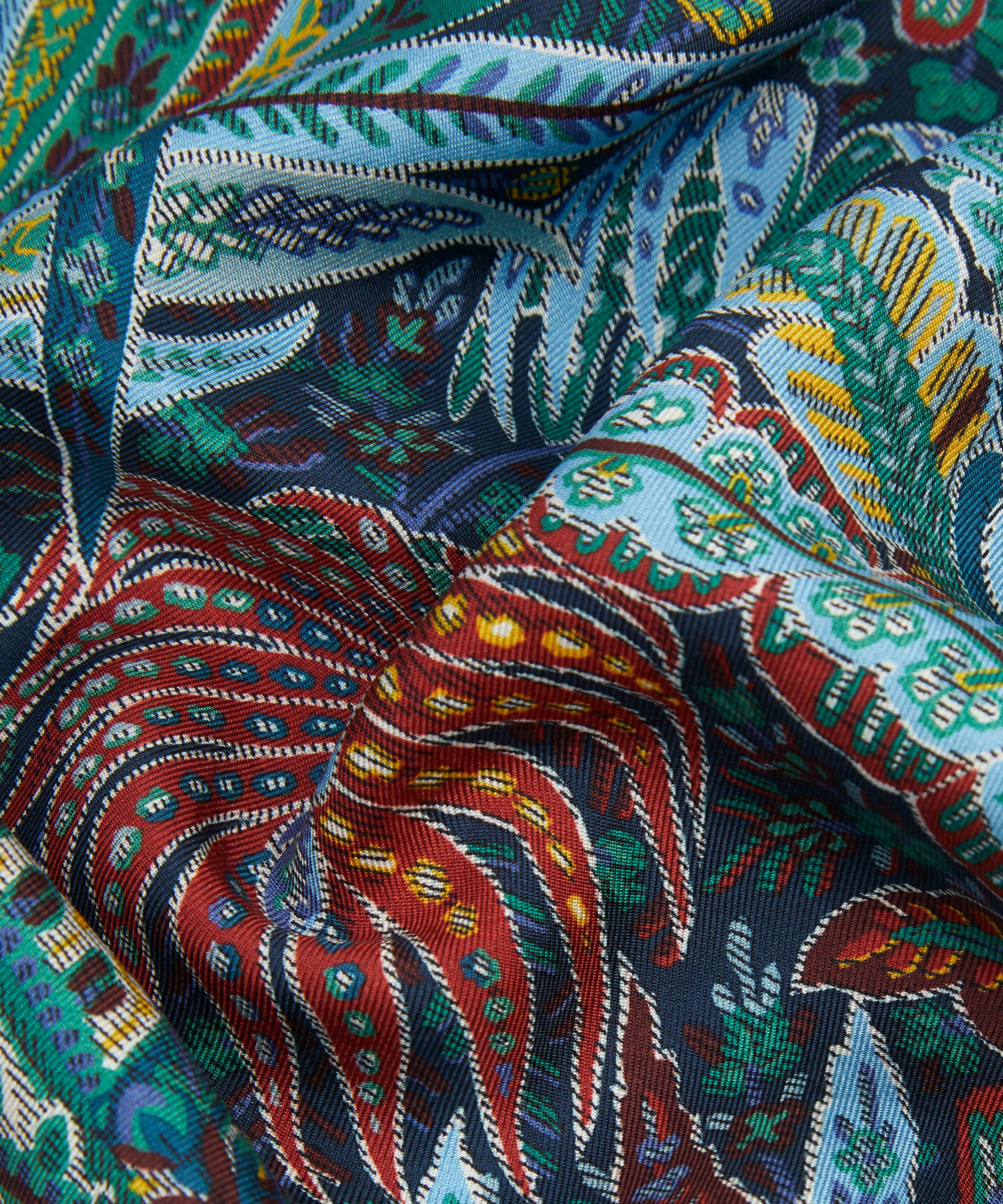 Liberty - Persian Verdure Silk Pocket Square image number 3