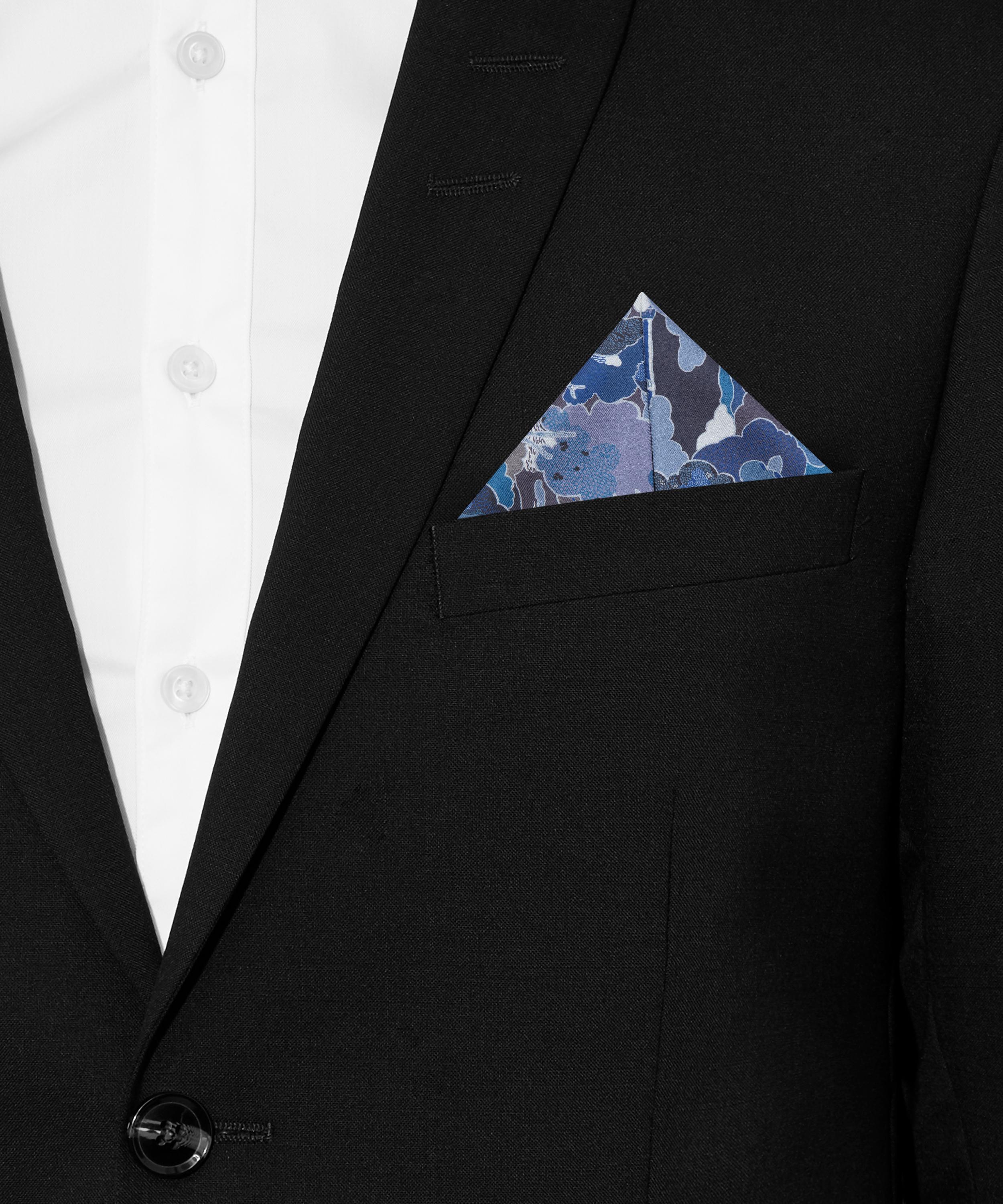 Liberty - Prospect Road Silk Pocket Square image number 1