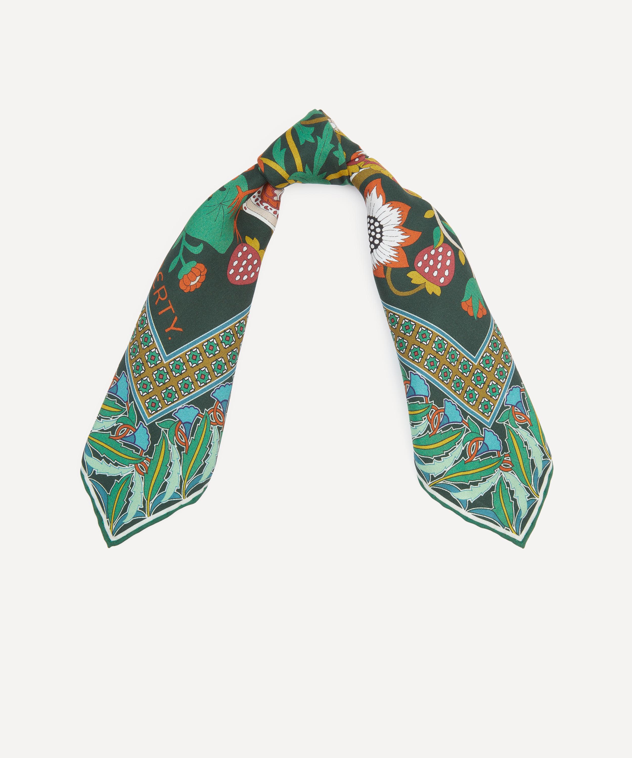 Liberty - Strawberry Thief Silk Pocket Square image number 1