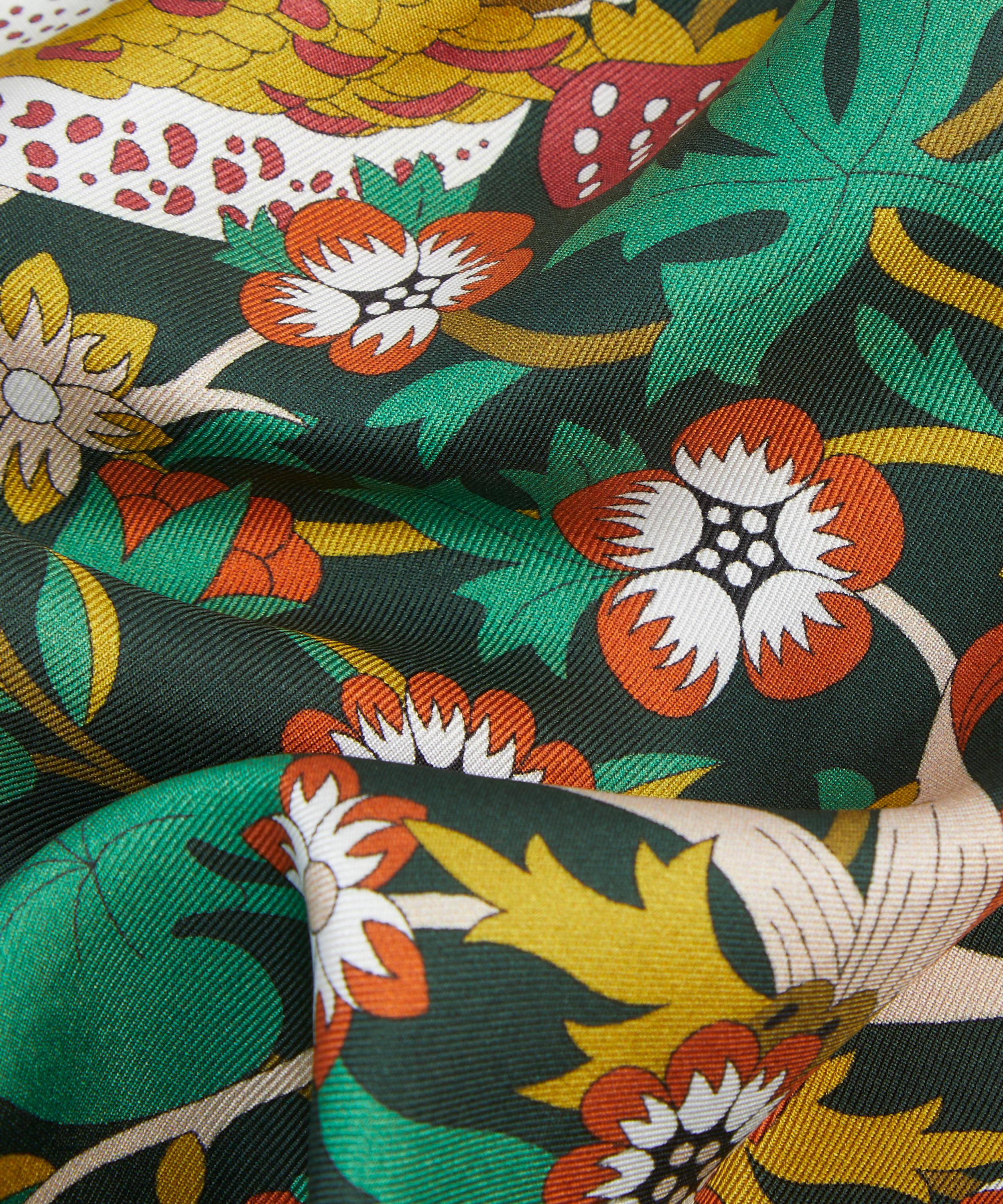 Liberty - Strawberry Thief Silk Pocket Square image number 3