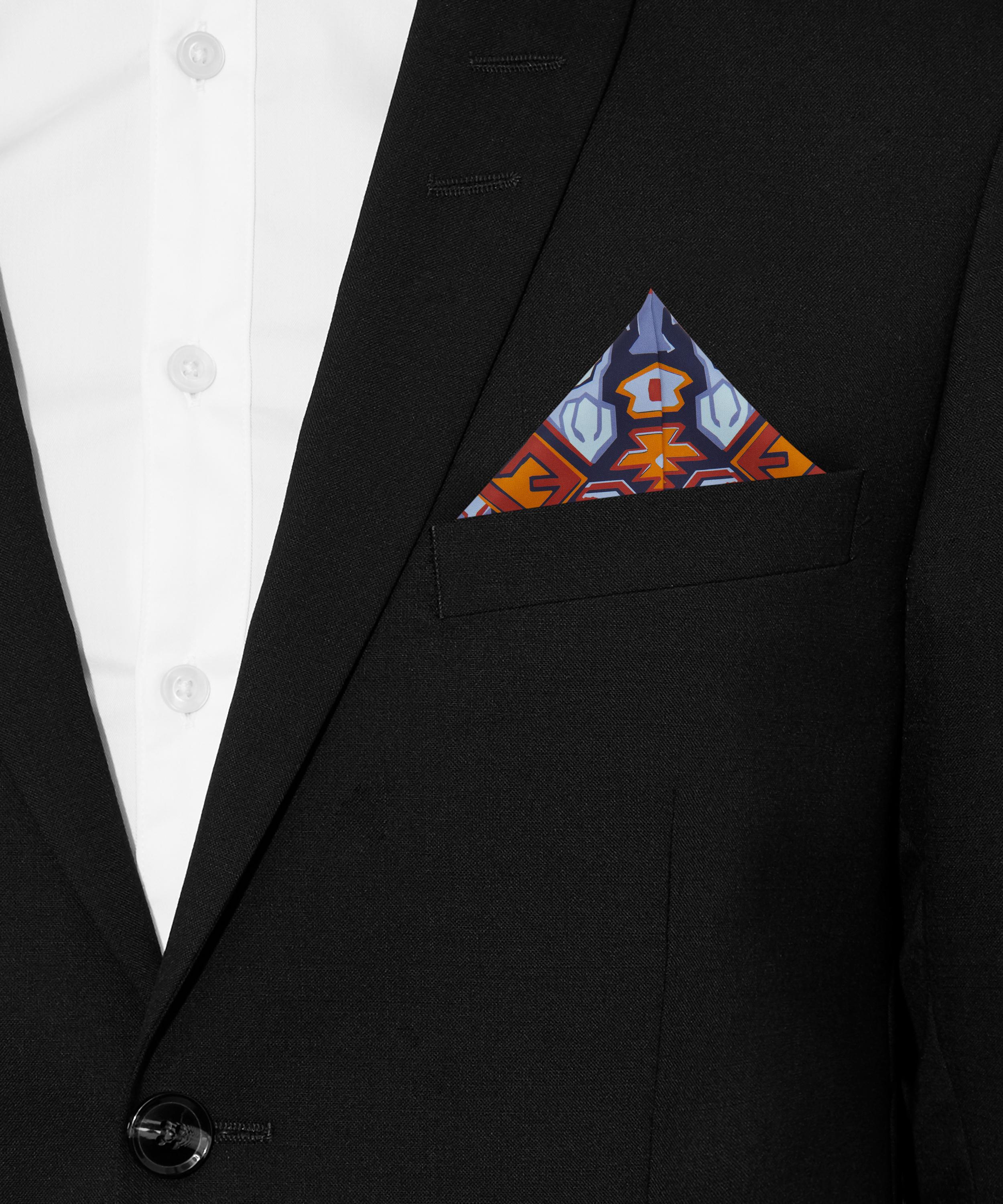 Liberty - Khan Silk Pocket Square image number 1