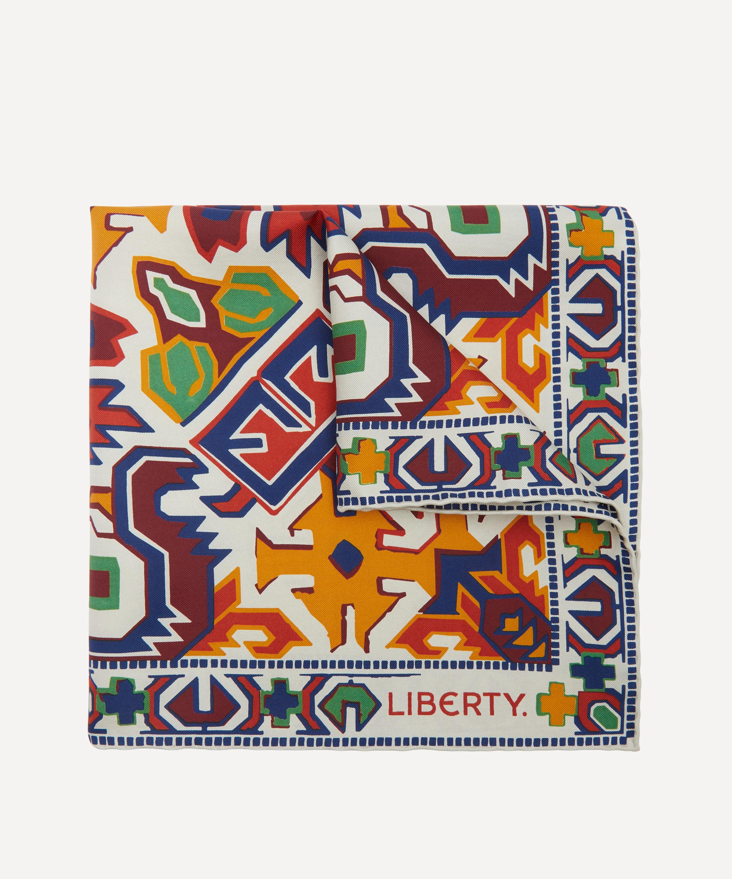 Liberty - Khan Silk Pocket Square image number 0