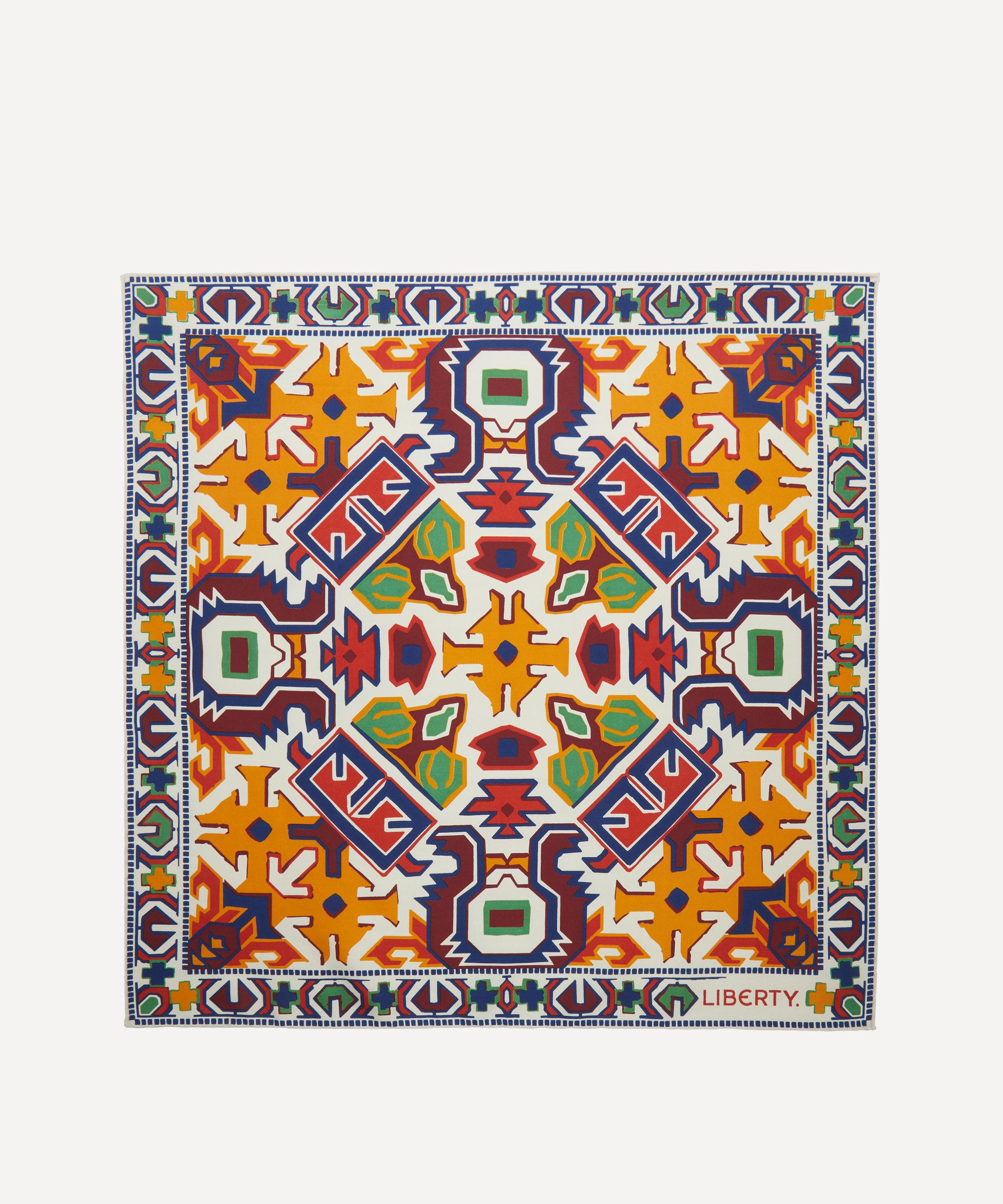 Liberty - Khan Silk Pocket Square image number 3