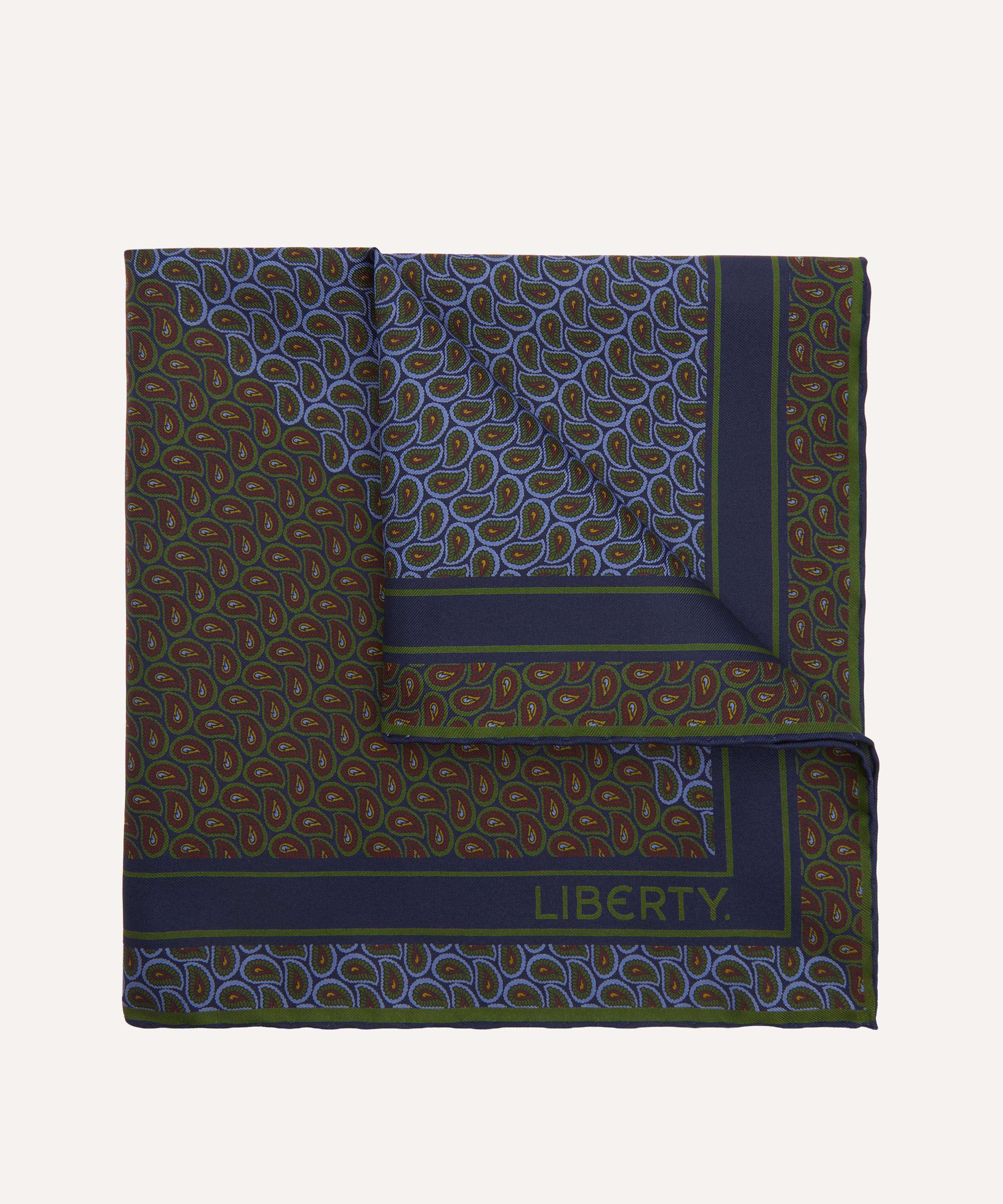 Liberty - Unwin Silk Pocket Square image number 0