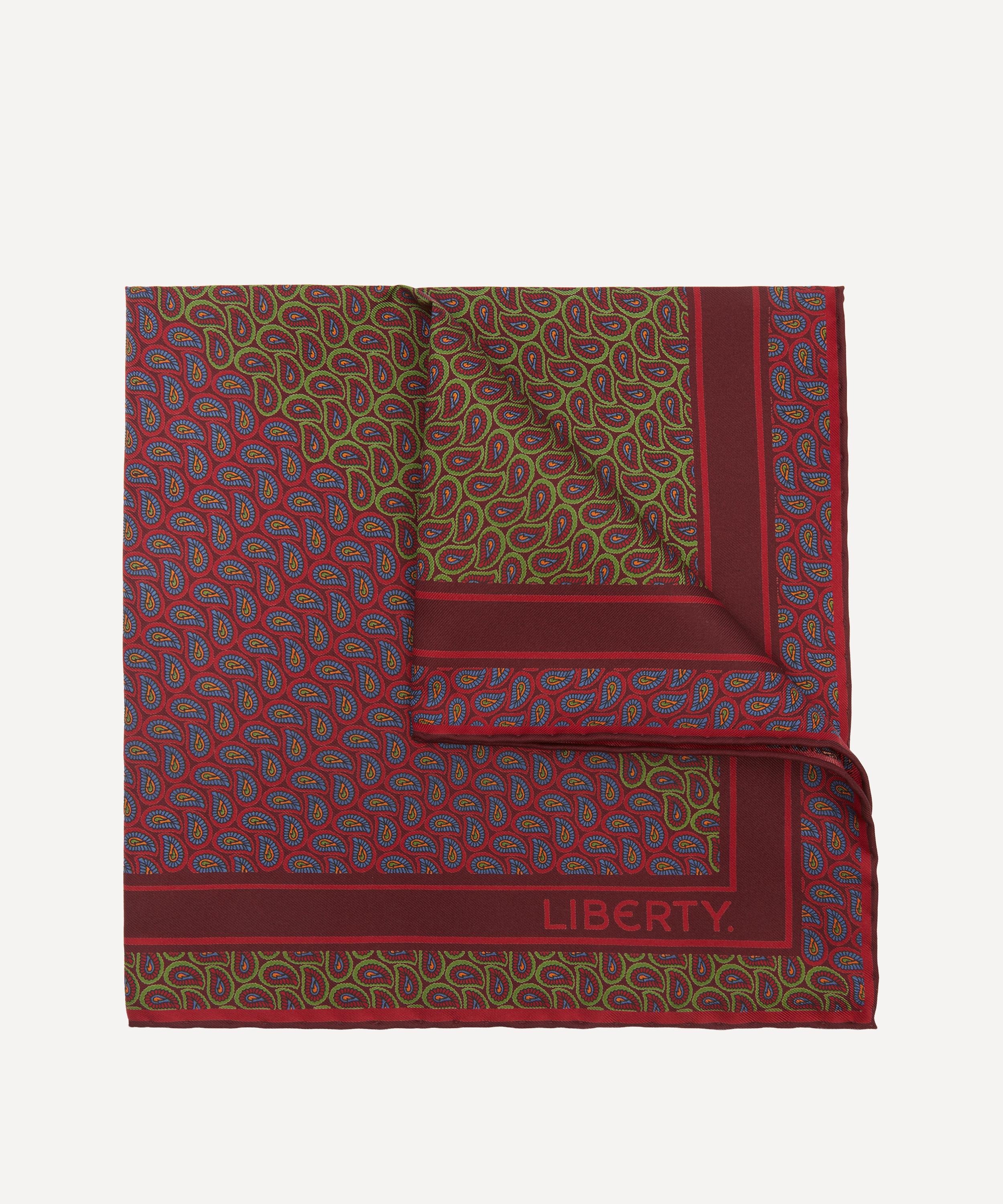 Liberty - Unwin Silk Pocket Square image number 0