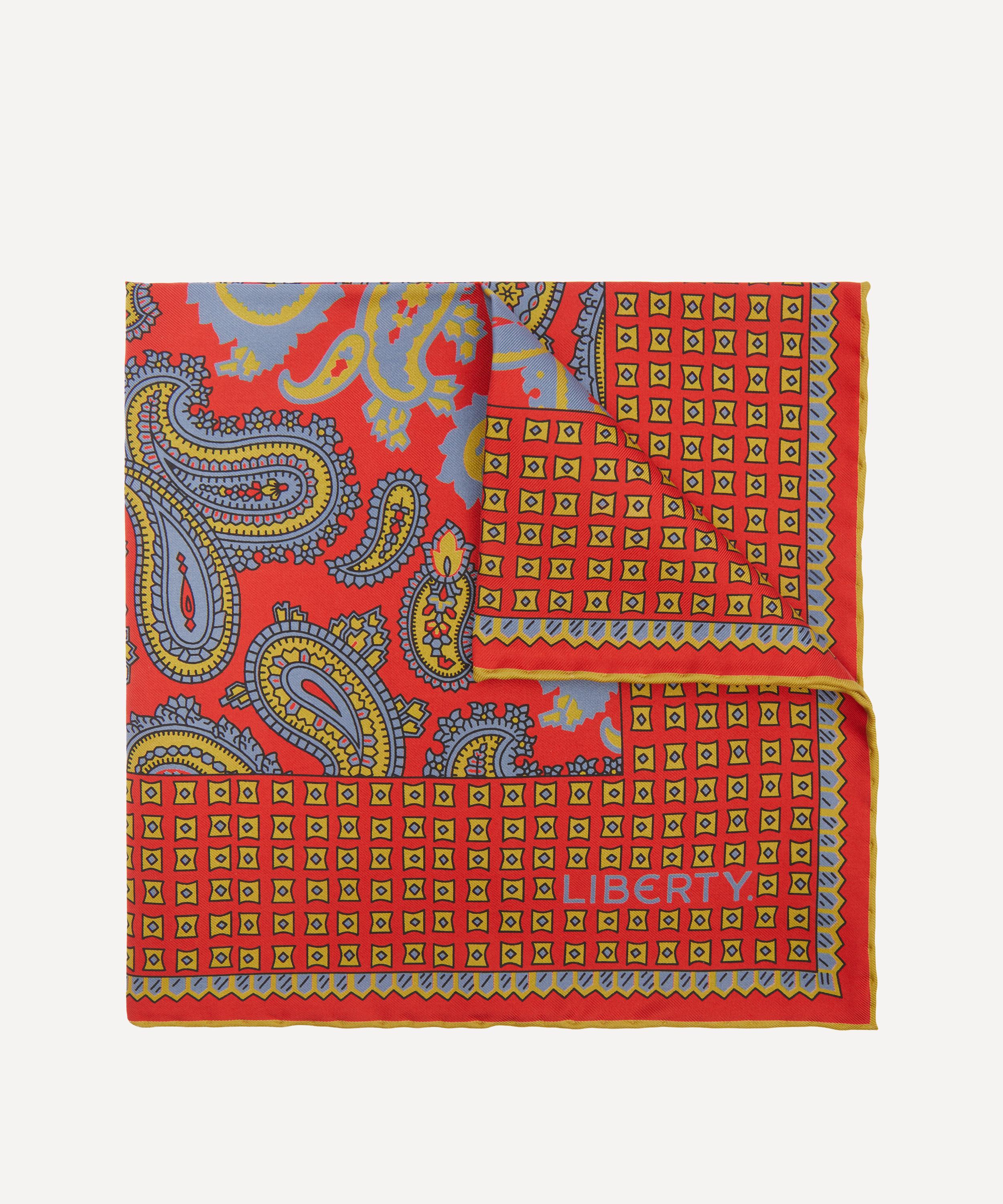 Liberty - Shortland Silk Pocket Square image number 0
