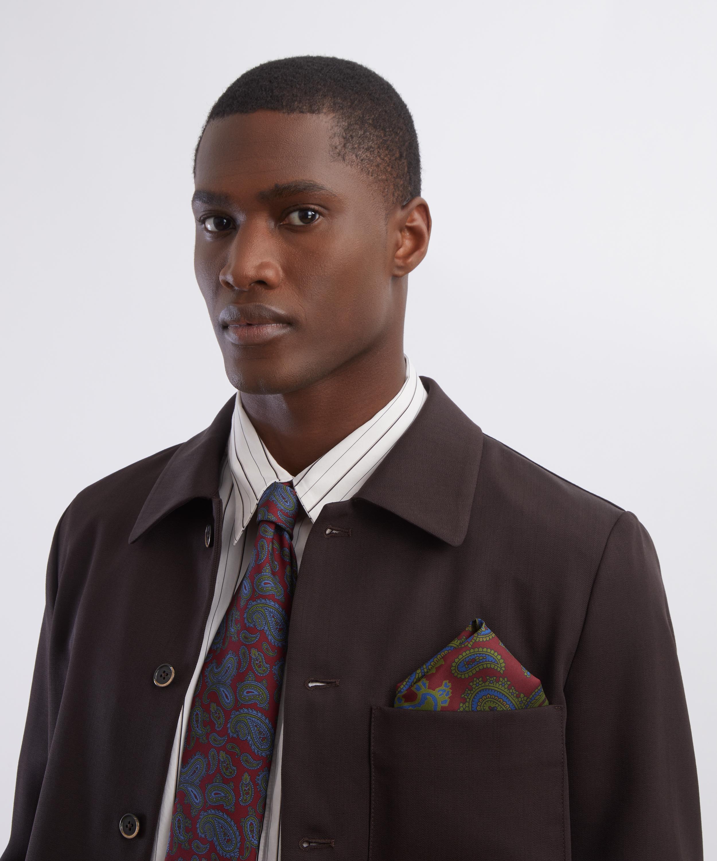 Liberty - Shortland Silk Pocket Square image number 1