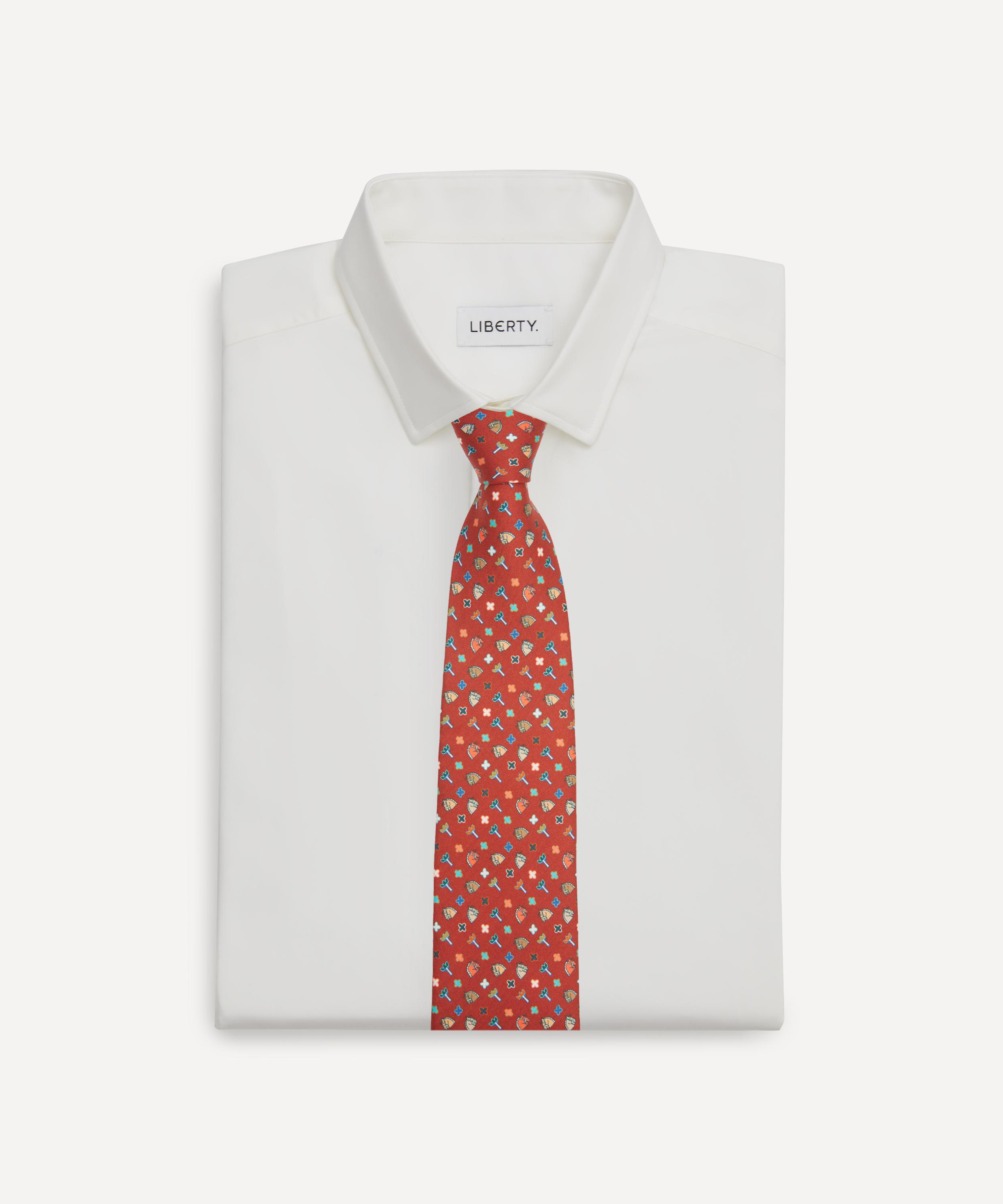 Liberty - Liberty | British Museum Tapestry Tales Silk Tie image number 1