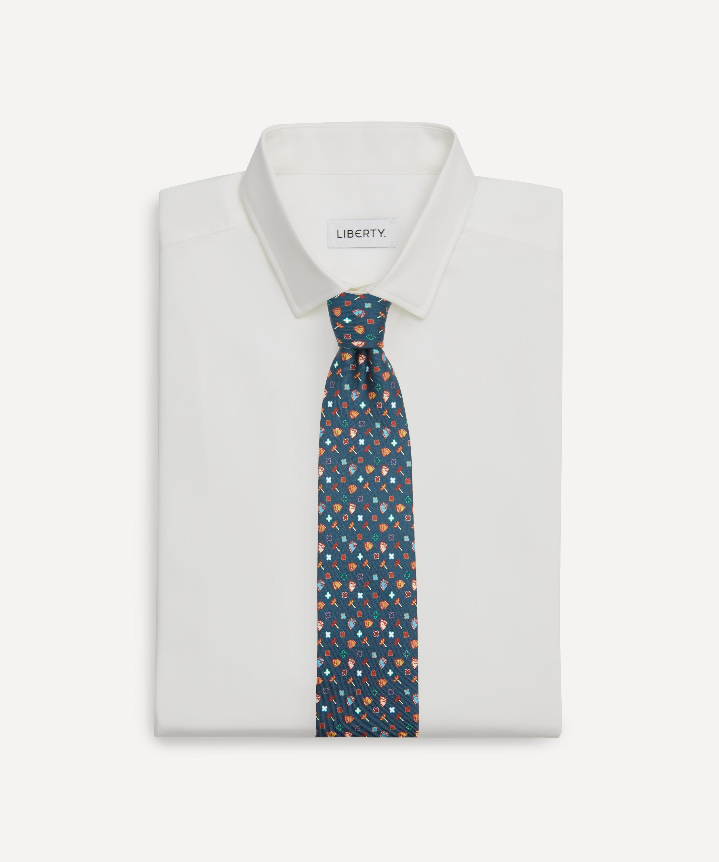 Liberty - Liberty | British Museum Tapestry Tales Silk Tie image number 1
