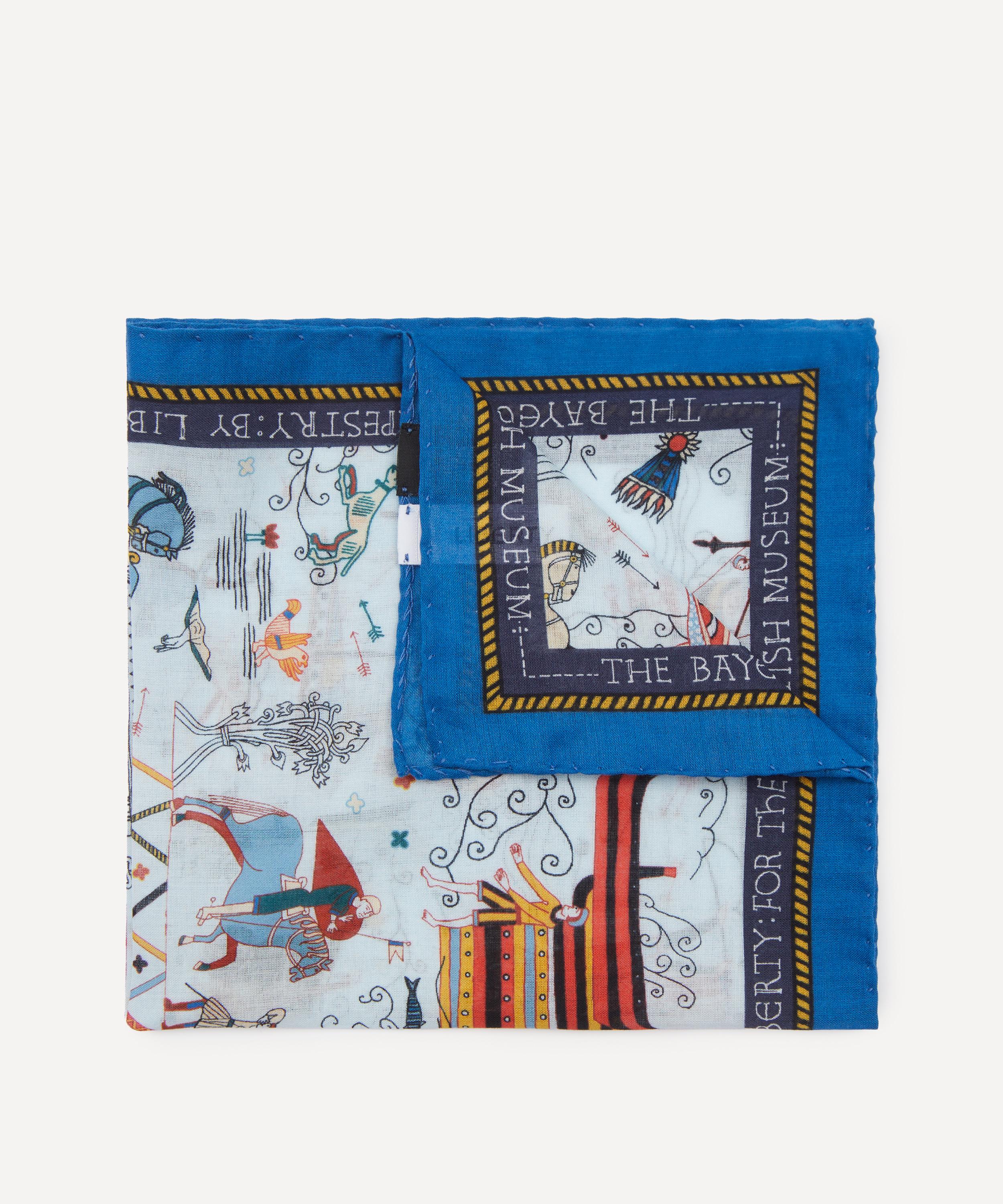 Liberty - Bayeux Tapestry Silk Pocket Square image number 1