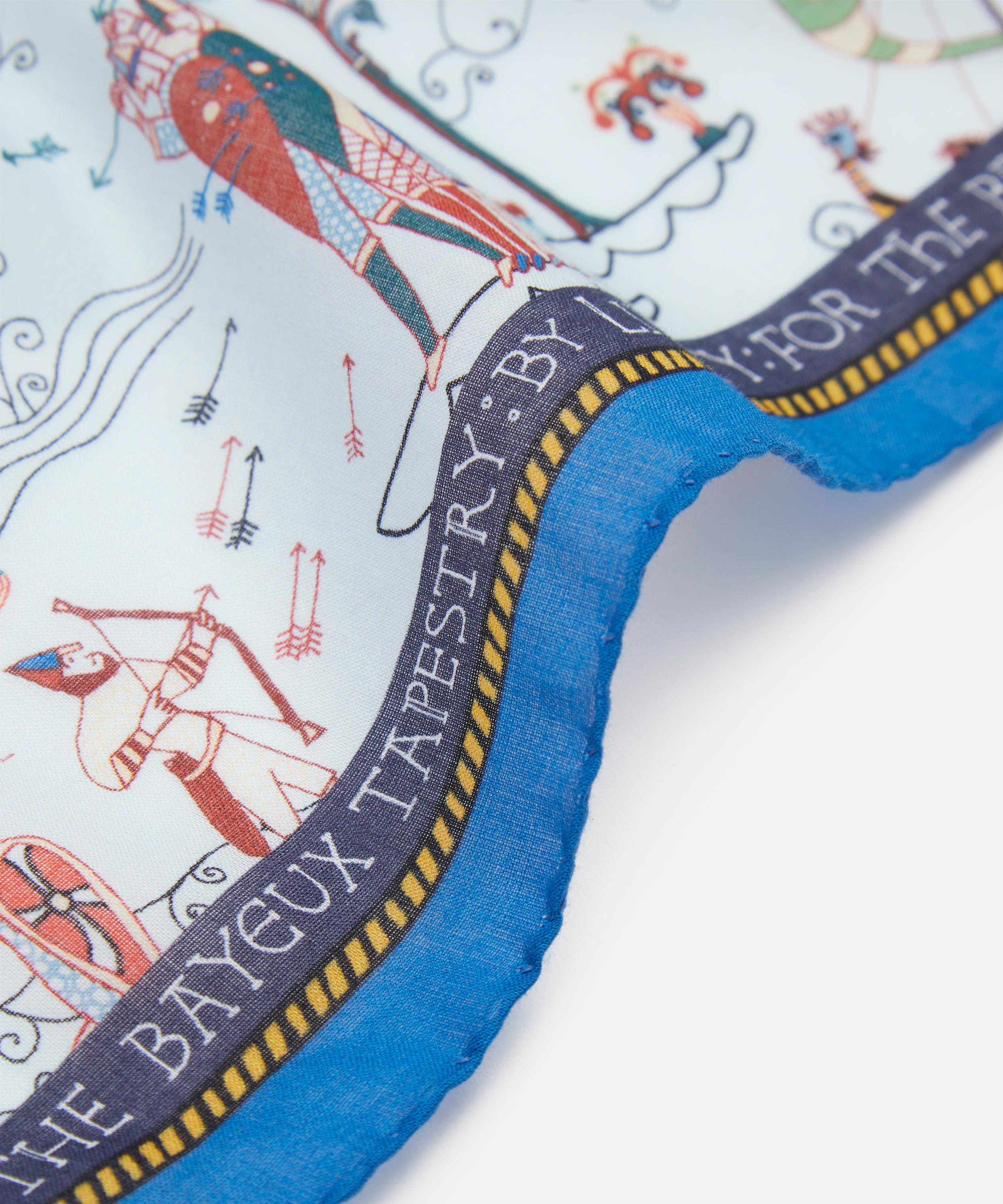 Liberty - Bayeux Tapestry Silk Pocket Square image number 2