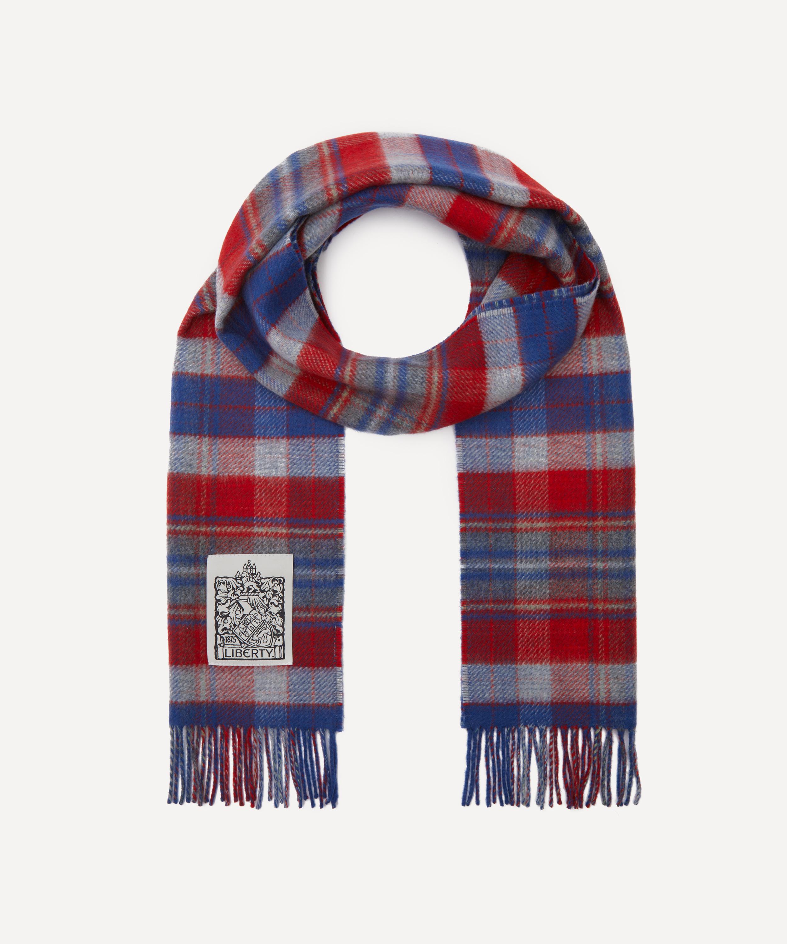 Liberty - Liberty Crest Patch 30X180 Cashmere-Wool Scarf image number 3