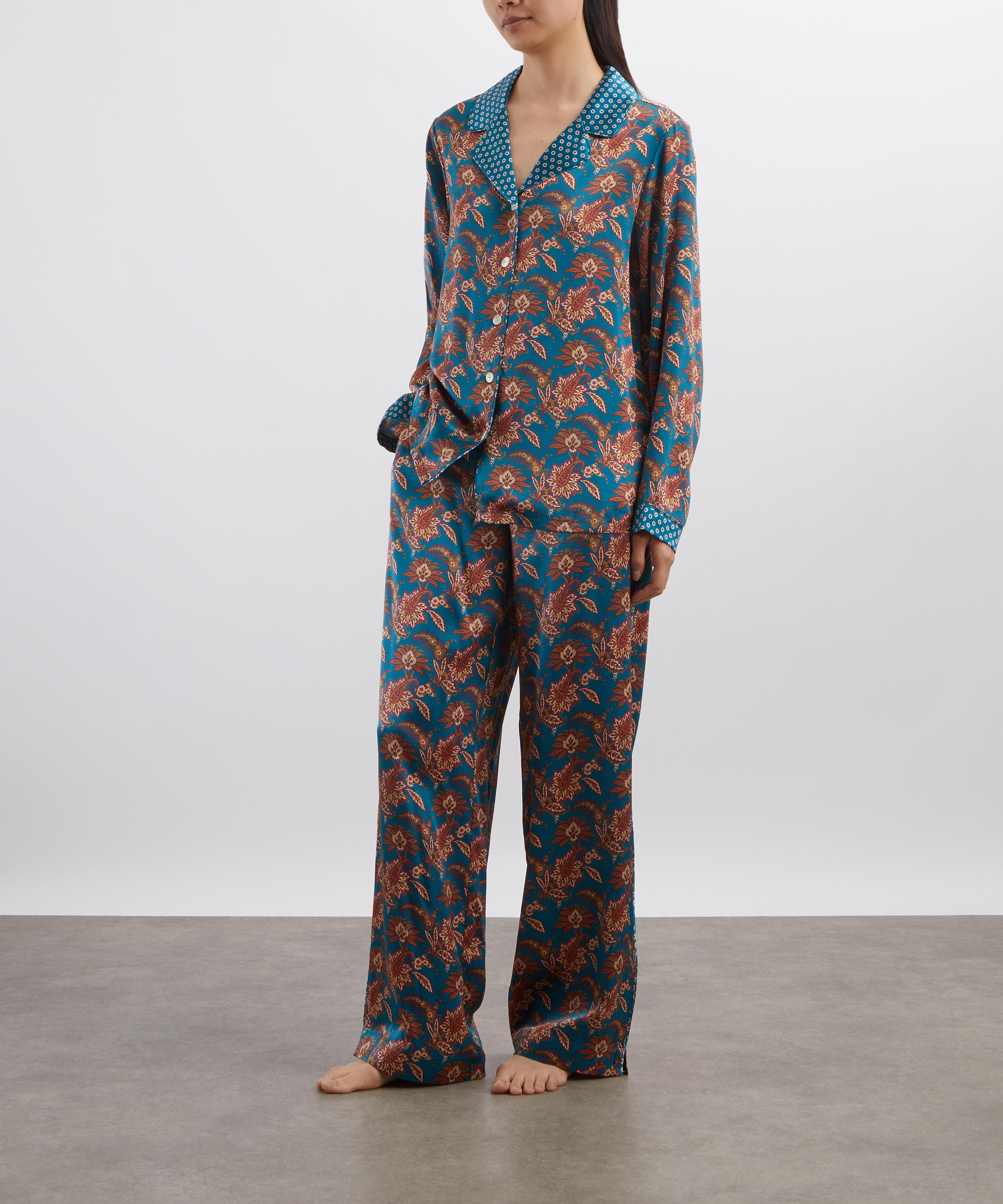 Liberty - Arundel Silk-Satin Pyjama Set image number 1