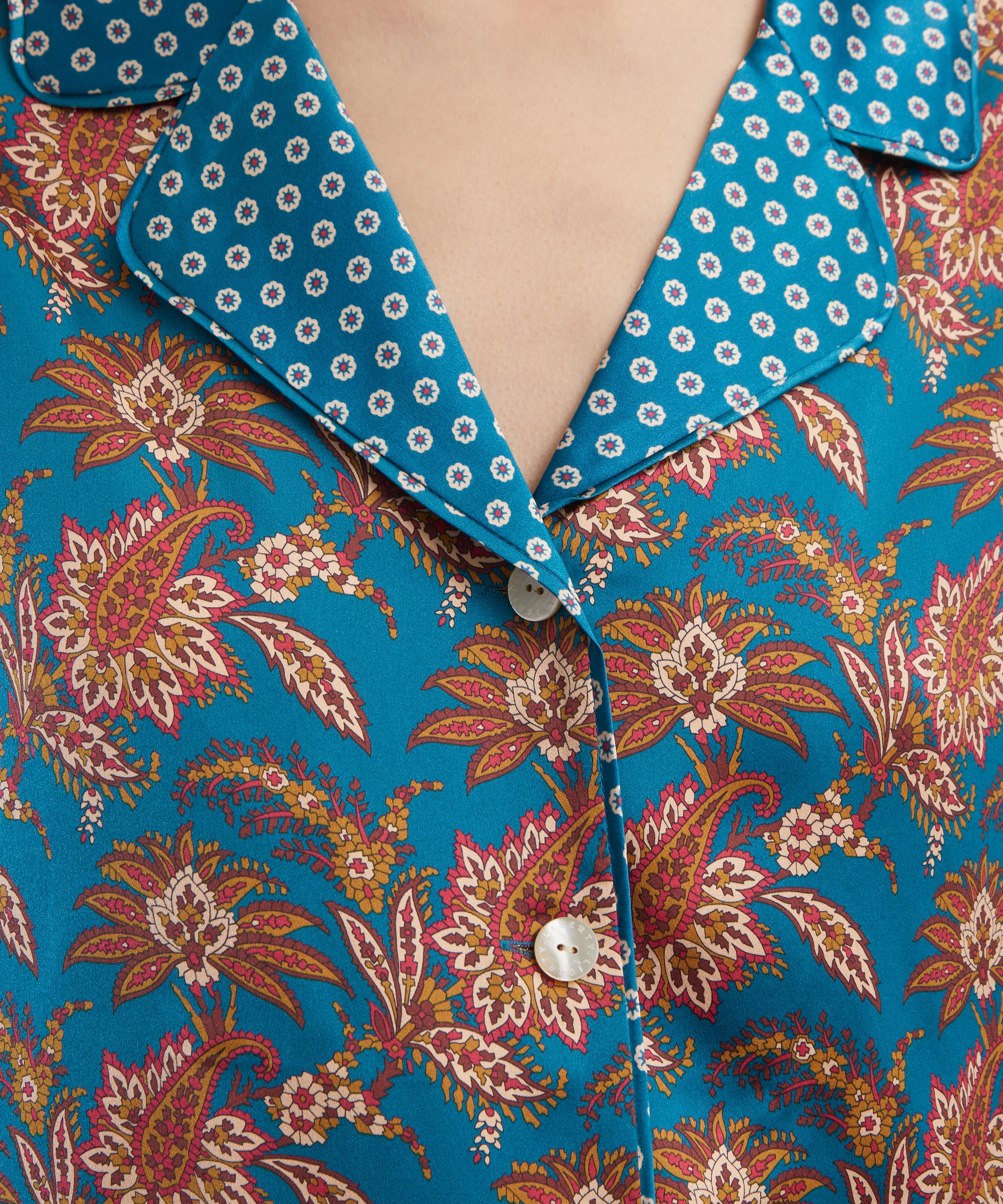 Liberty - Arundel Silk-Satin Pyjama Set image number 4