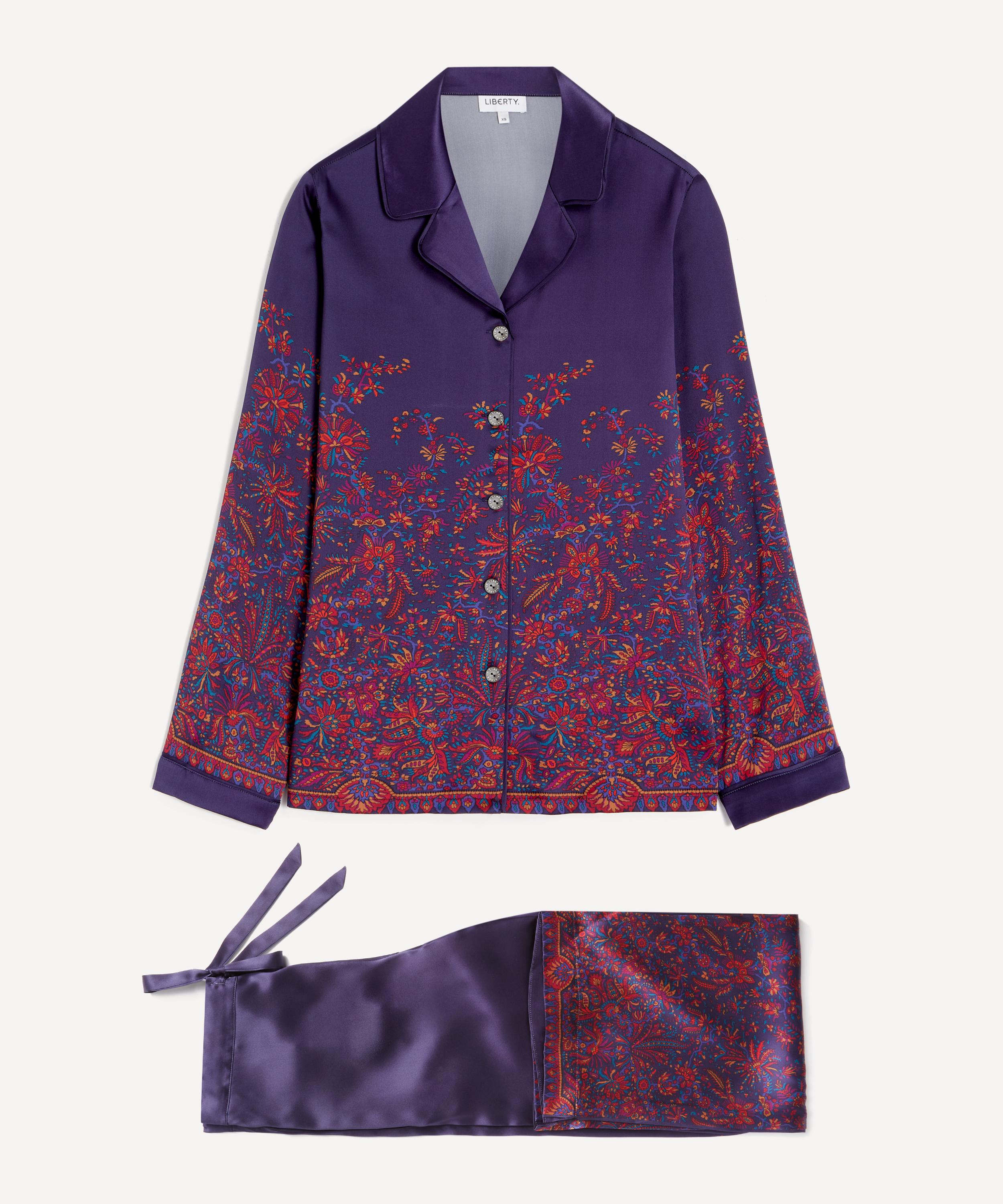 Liberty - Cosmic Jungle Placement Silk Pyjama Set