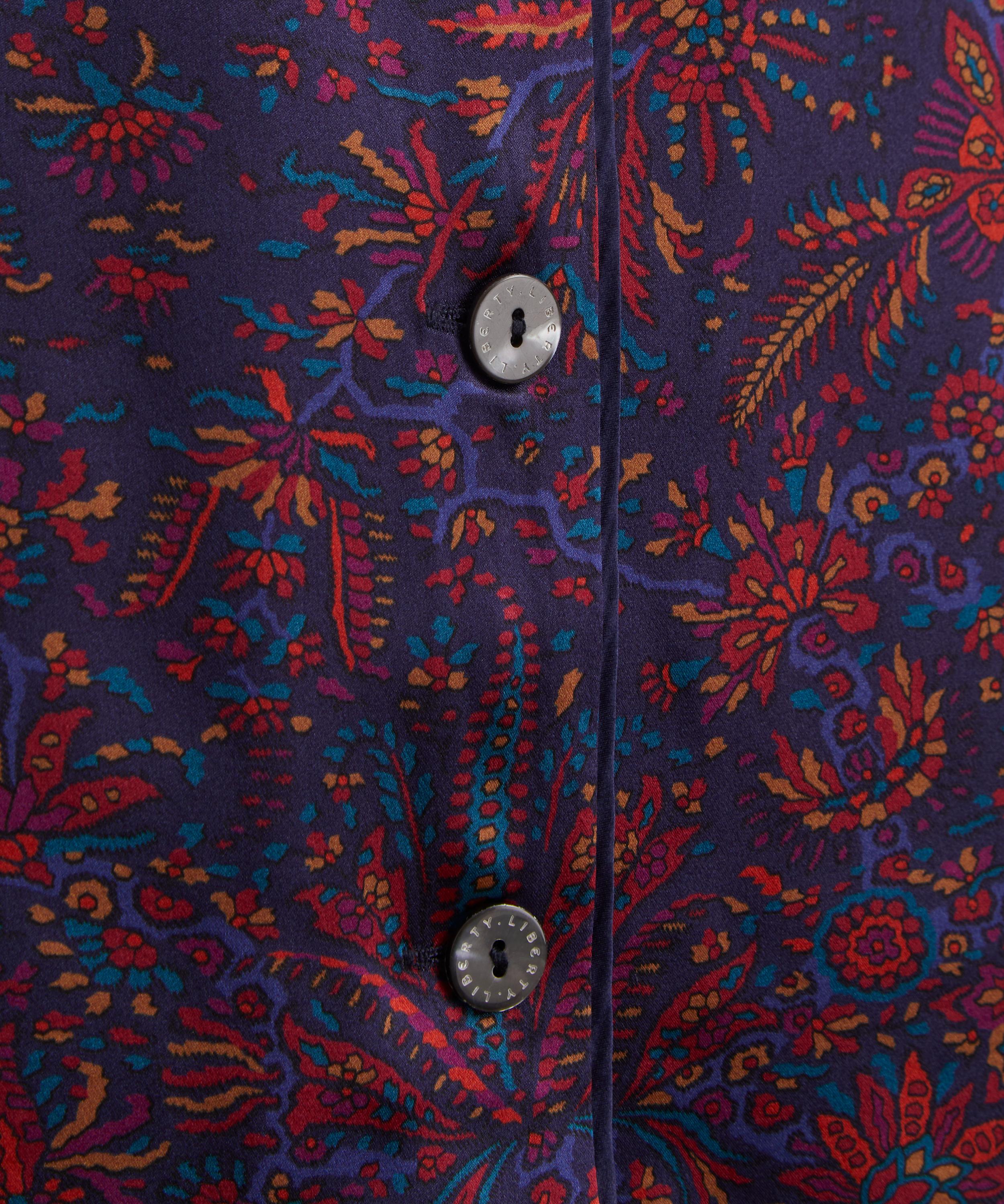 Liberty - Cosmic Jungle Placement Silk Pyjama Set image number 4