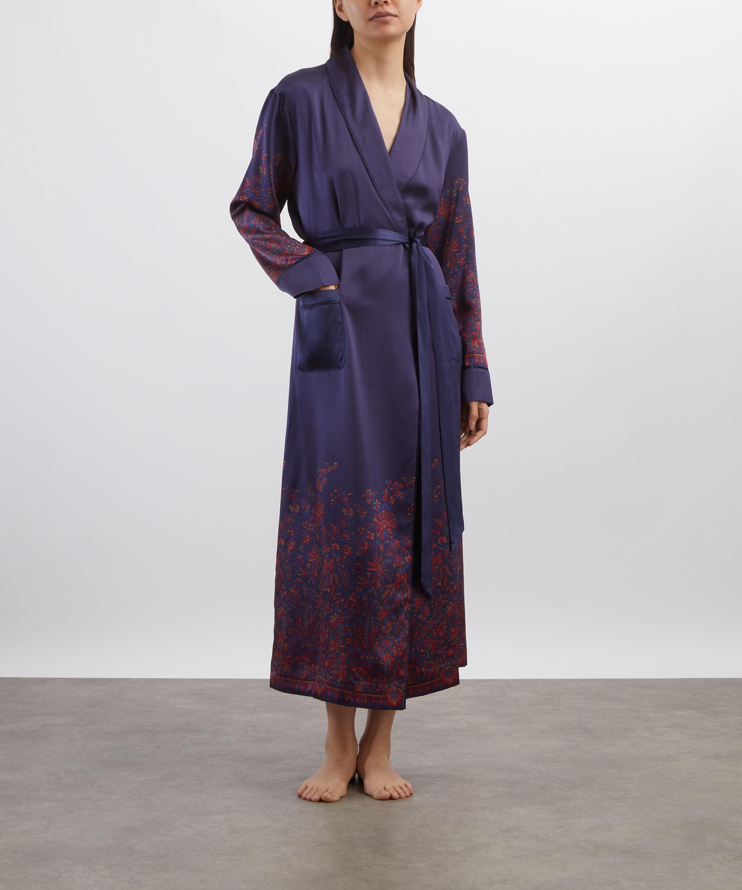 Liberty - Cosmic Jungle Placement Silk Robe&nbsp; image number 1