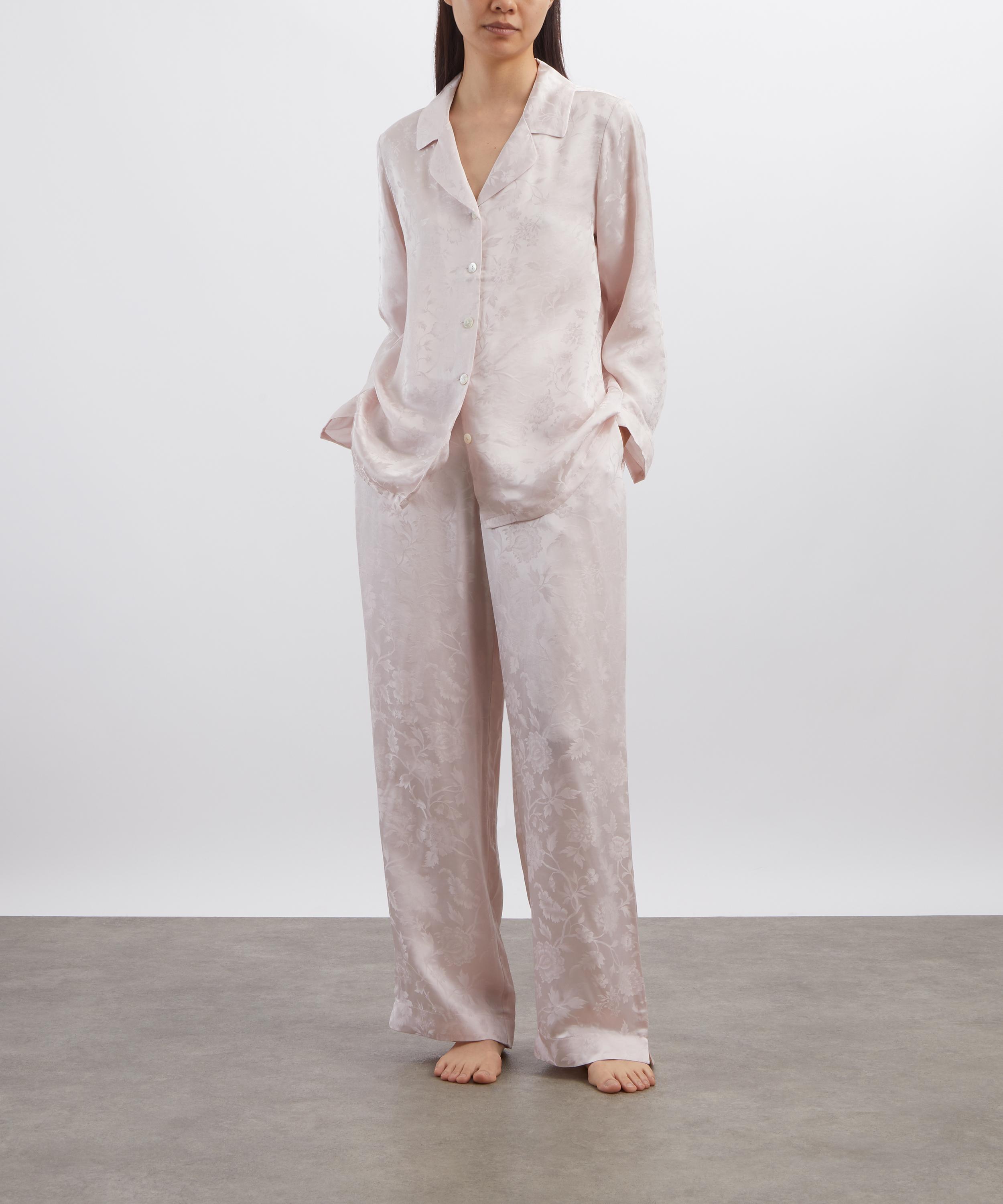 Liberty - Lena Belle Silk Jacquard Pyjama Set image number 1