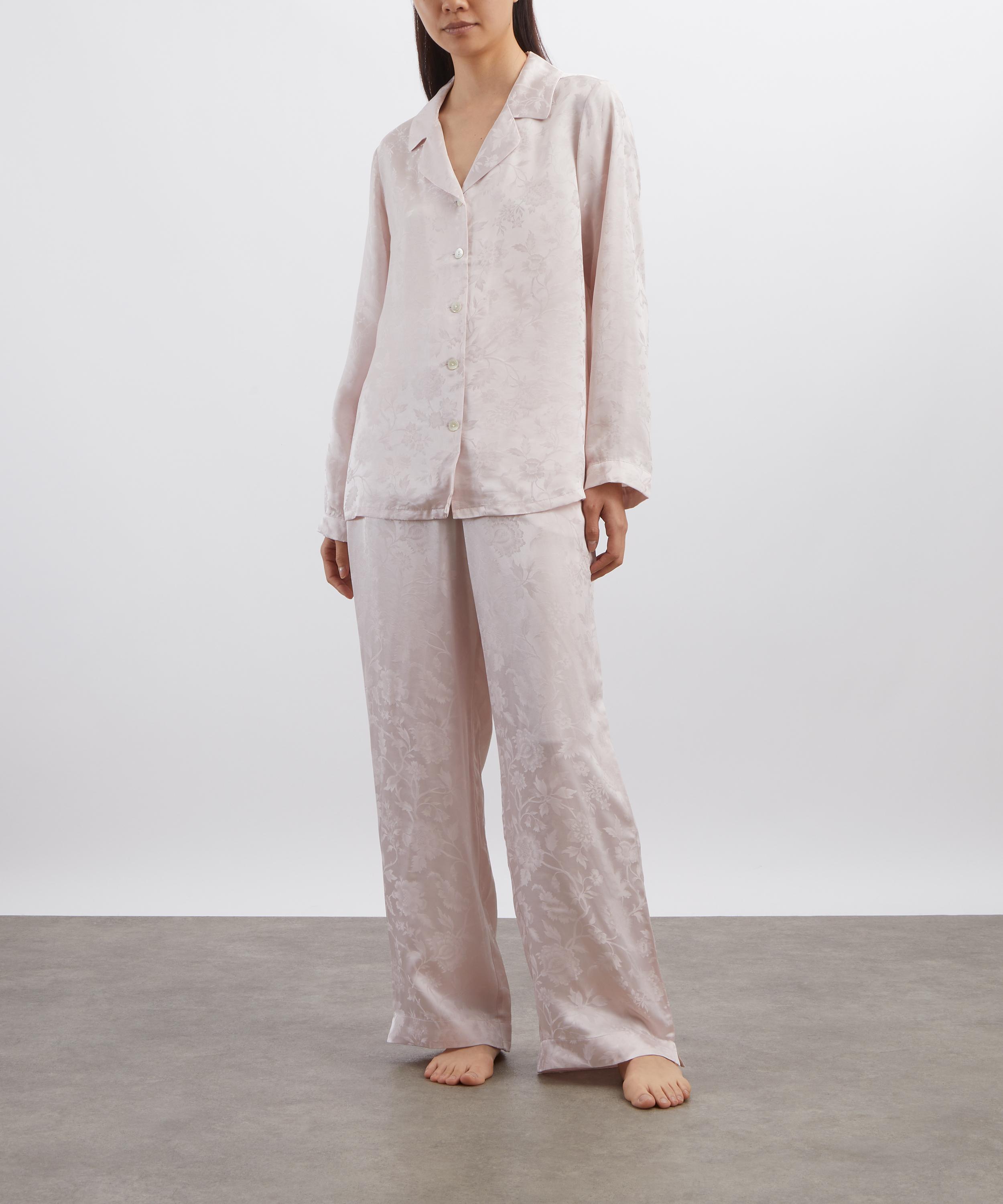 Liberty - Lena Belle Silk Jacquard Pyjama Set image number 2