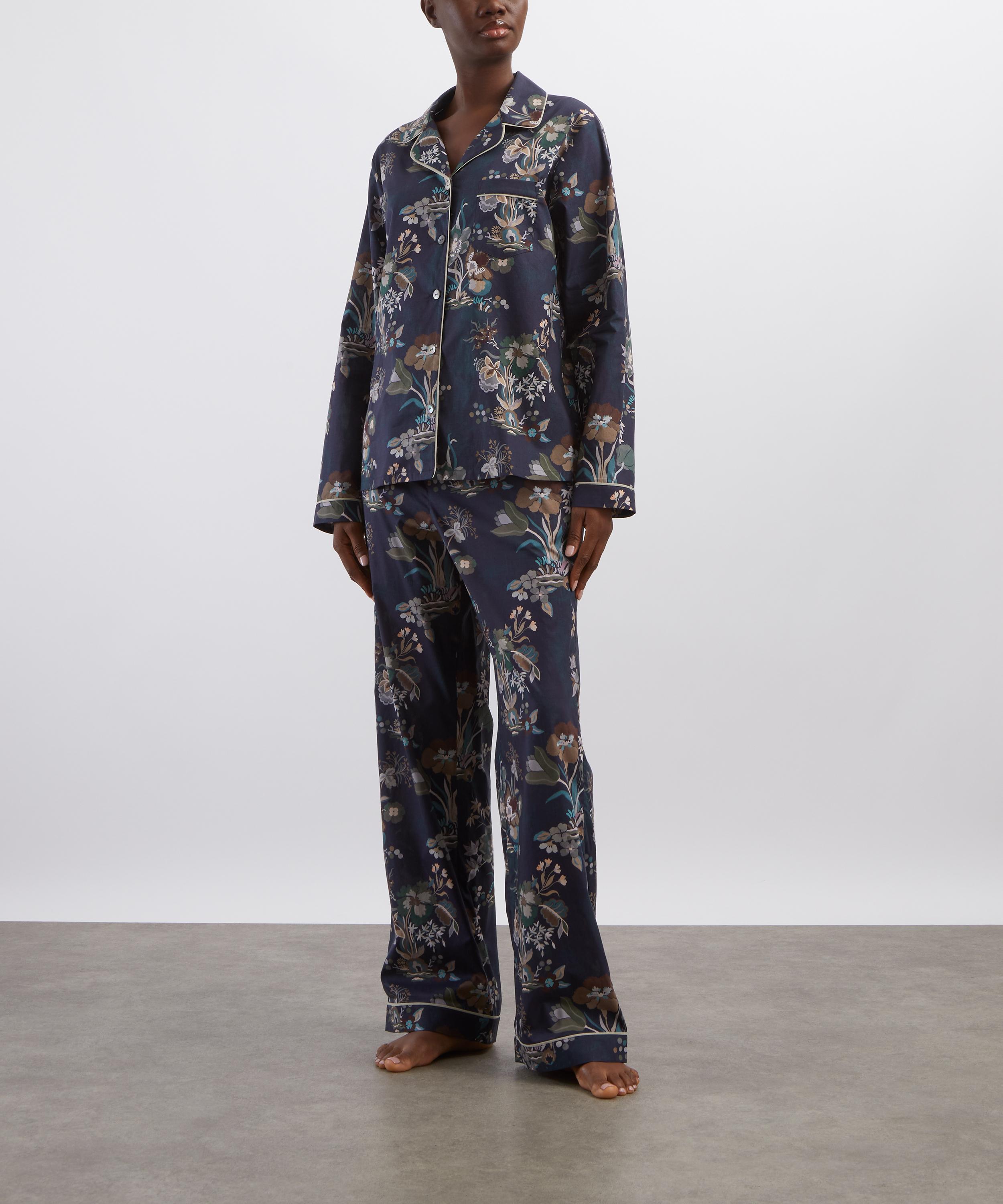 Liberty - Kanazawa Lake Long Relaxed Pyjama Set image number 2