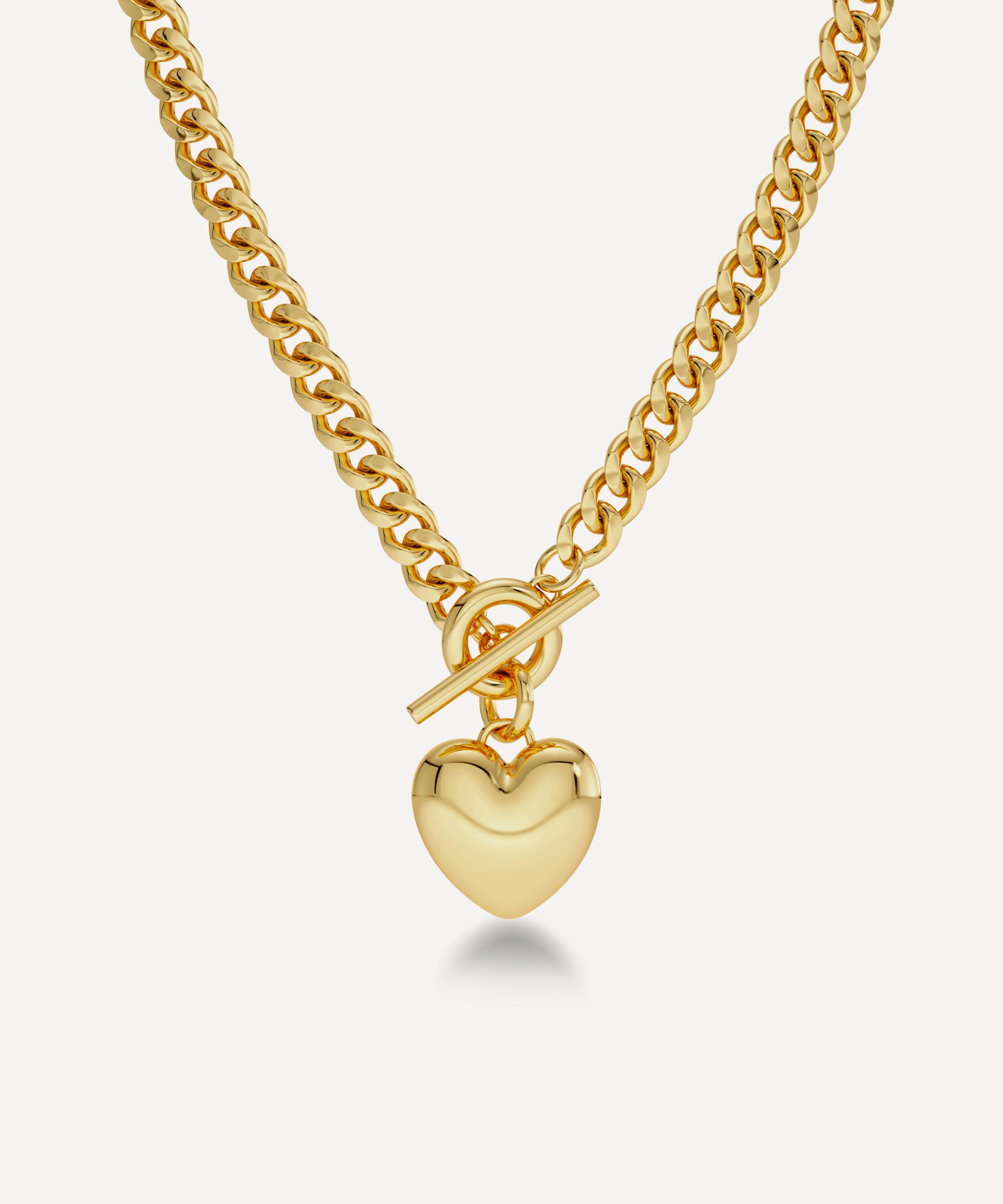 Edblad - 14ct Gold-Plated Barley Maxi Pendant Necklace image number 2