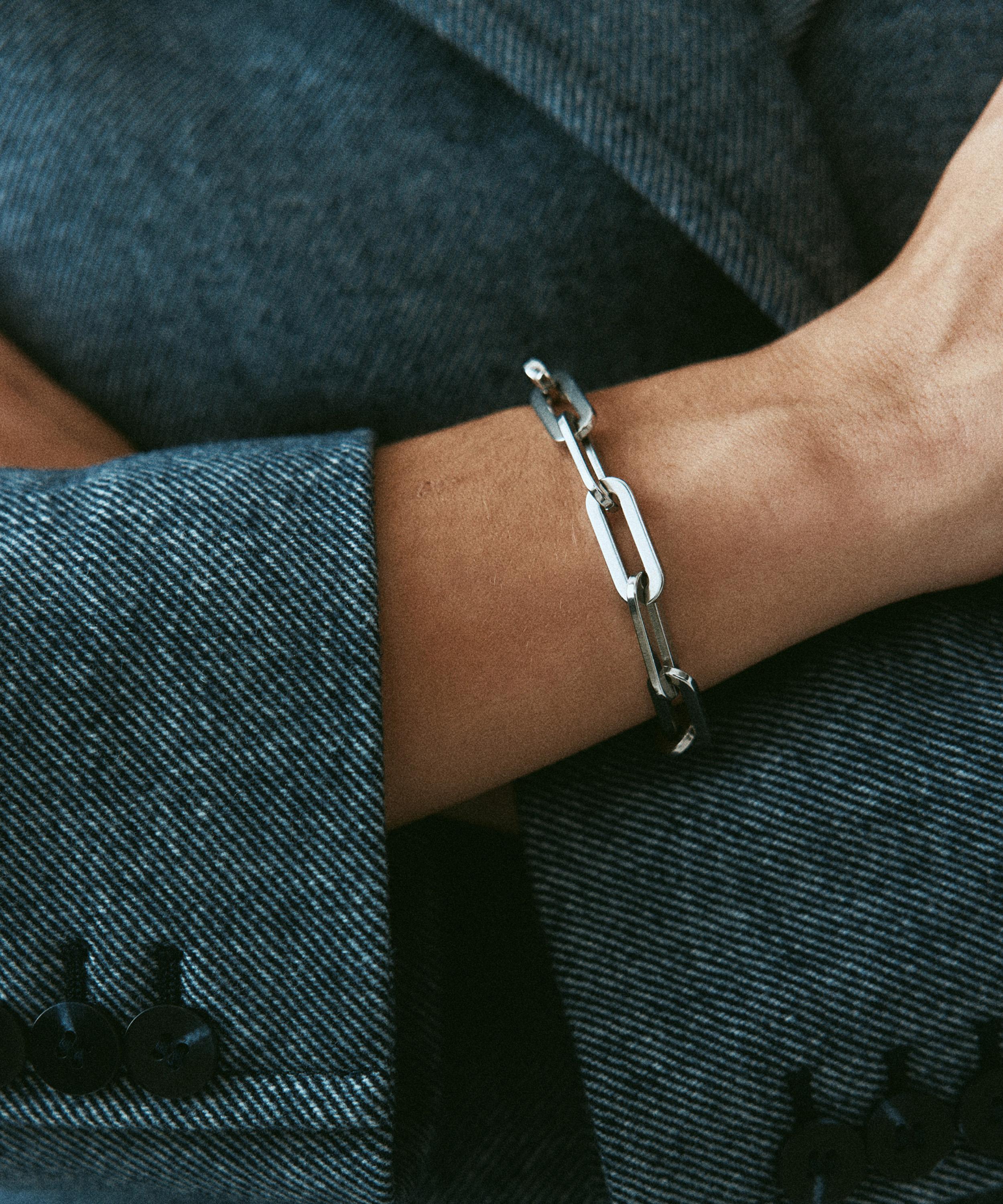 Edblad - Silver-Tone Ivy Maxi Chain Bracelet image number 1