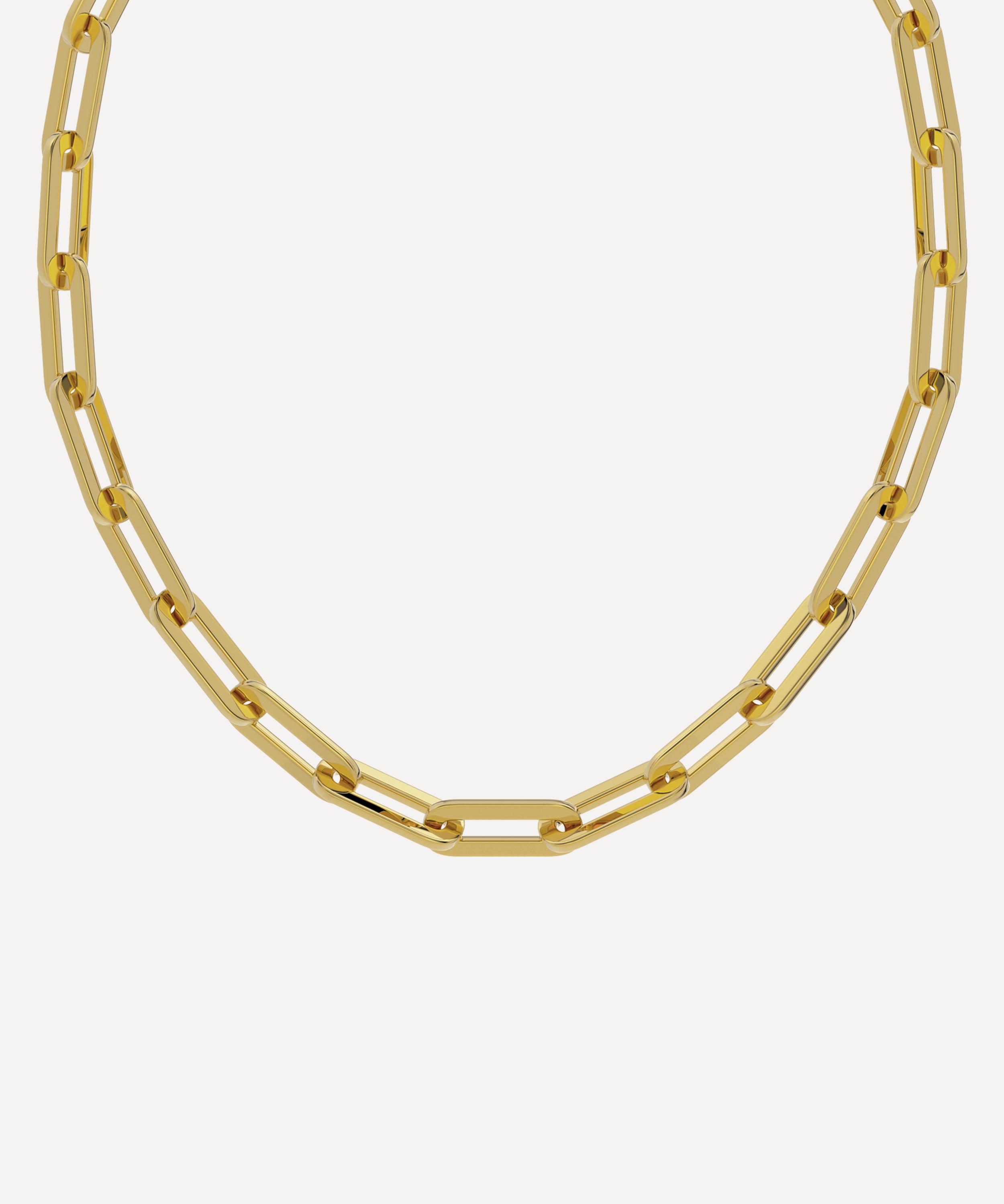 Edblad - 14ct Gold-Plated Ivy Maxi Chain Necklace image number 2