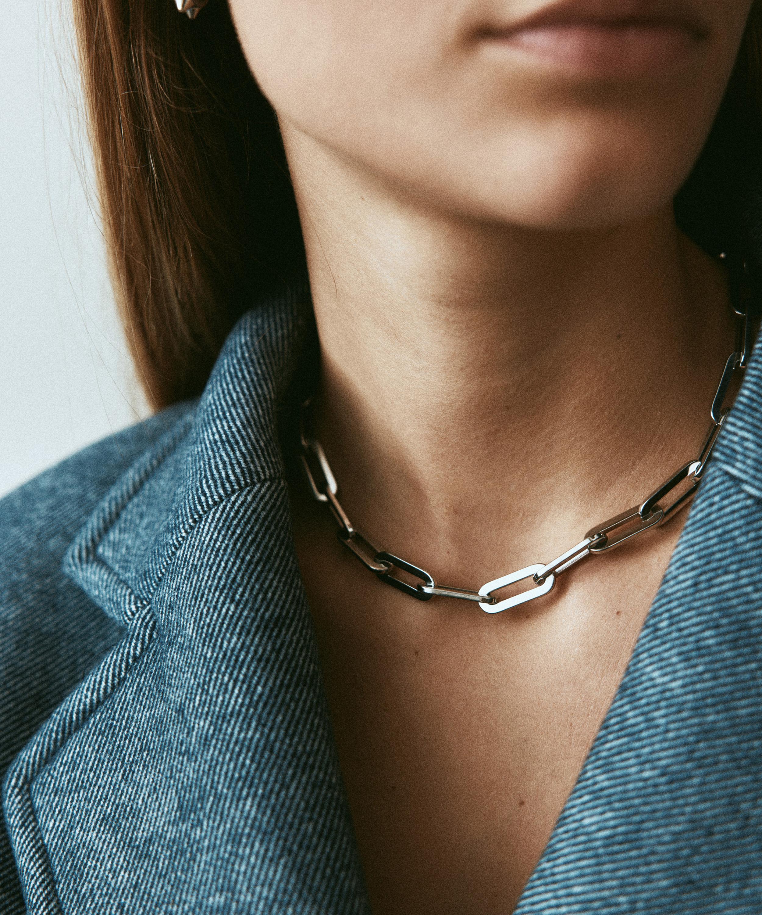 Edblad - Stainless Steel Ivy Maxi Chain Necklace image number 1