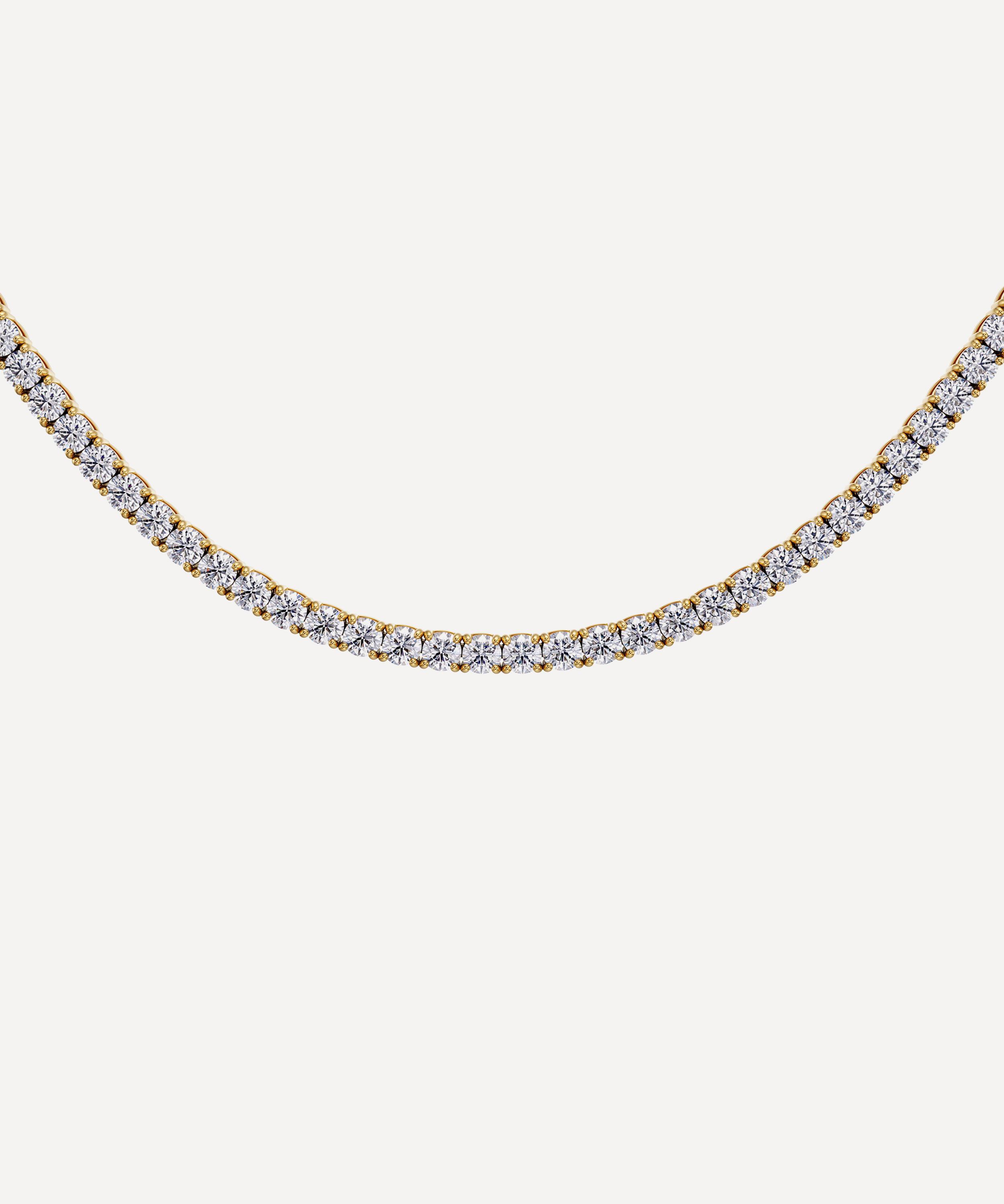 Edblad - 14ct Gold-Plated Tennis Necklace image number 2