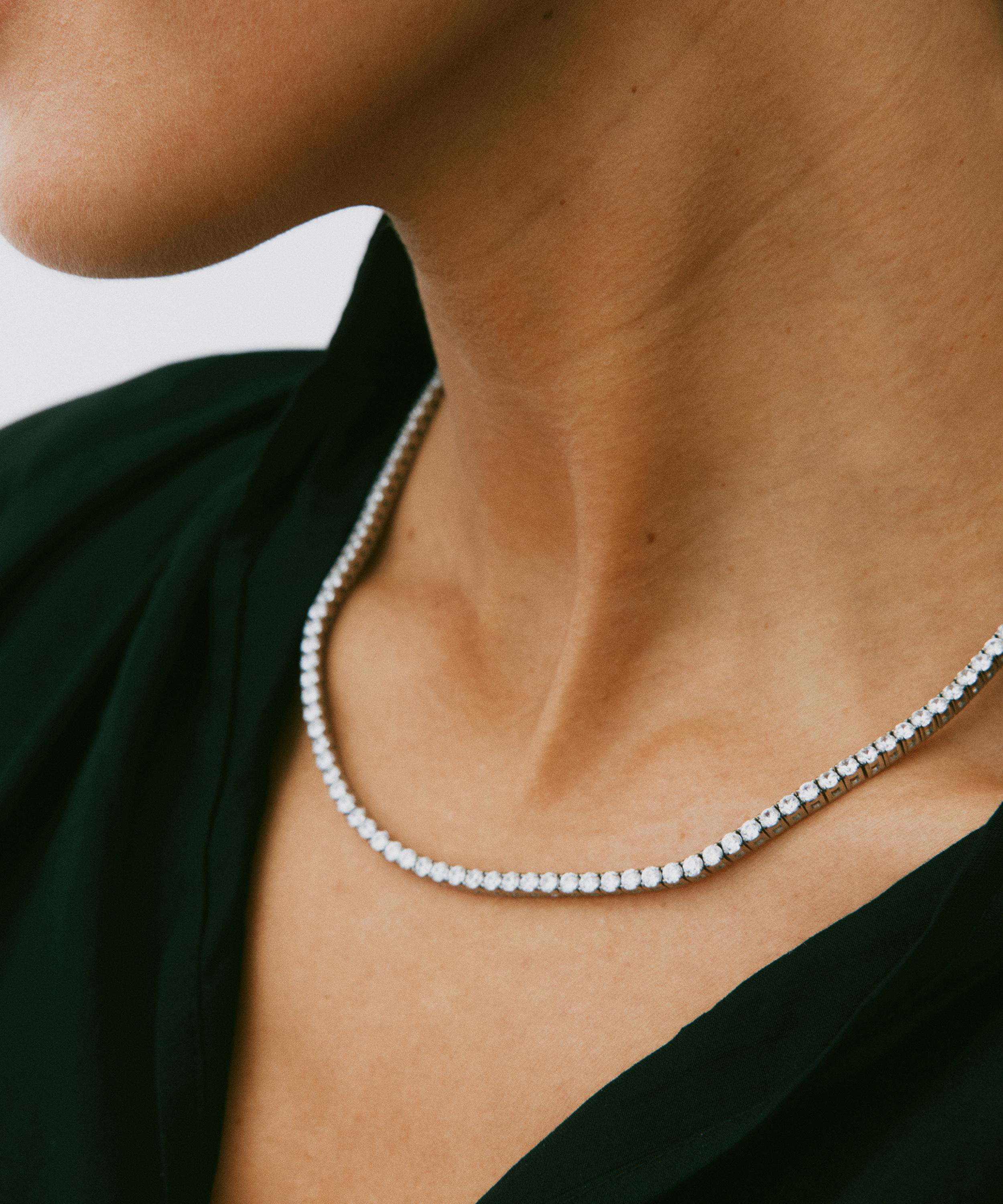 Edblad - Stainless Steel Tennis Necklace image number 1