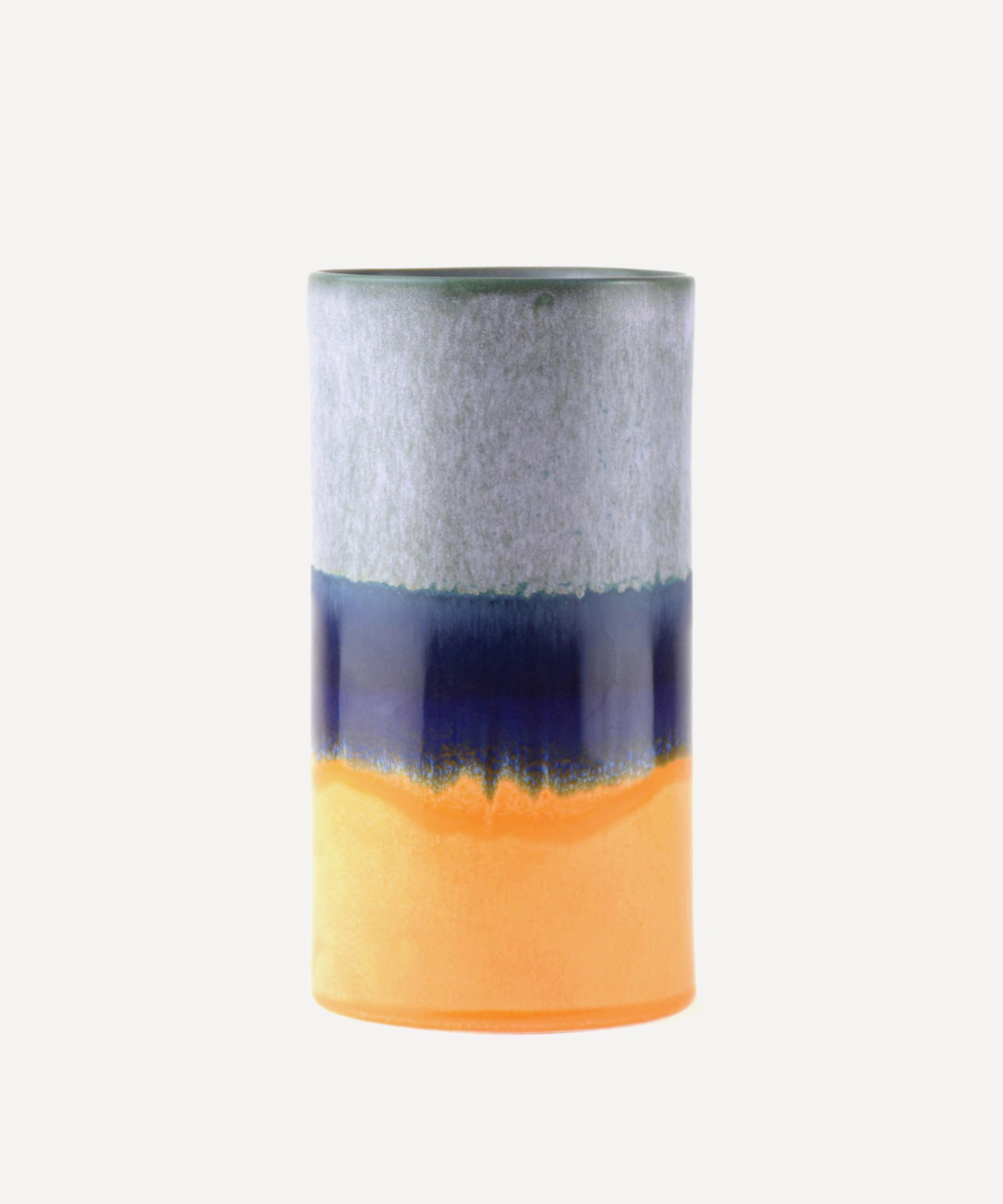 SGW Lab - Dark Purple Extra Large Porcelain Cylinder Vase image number 0