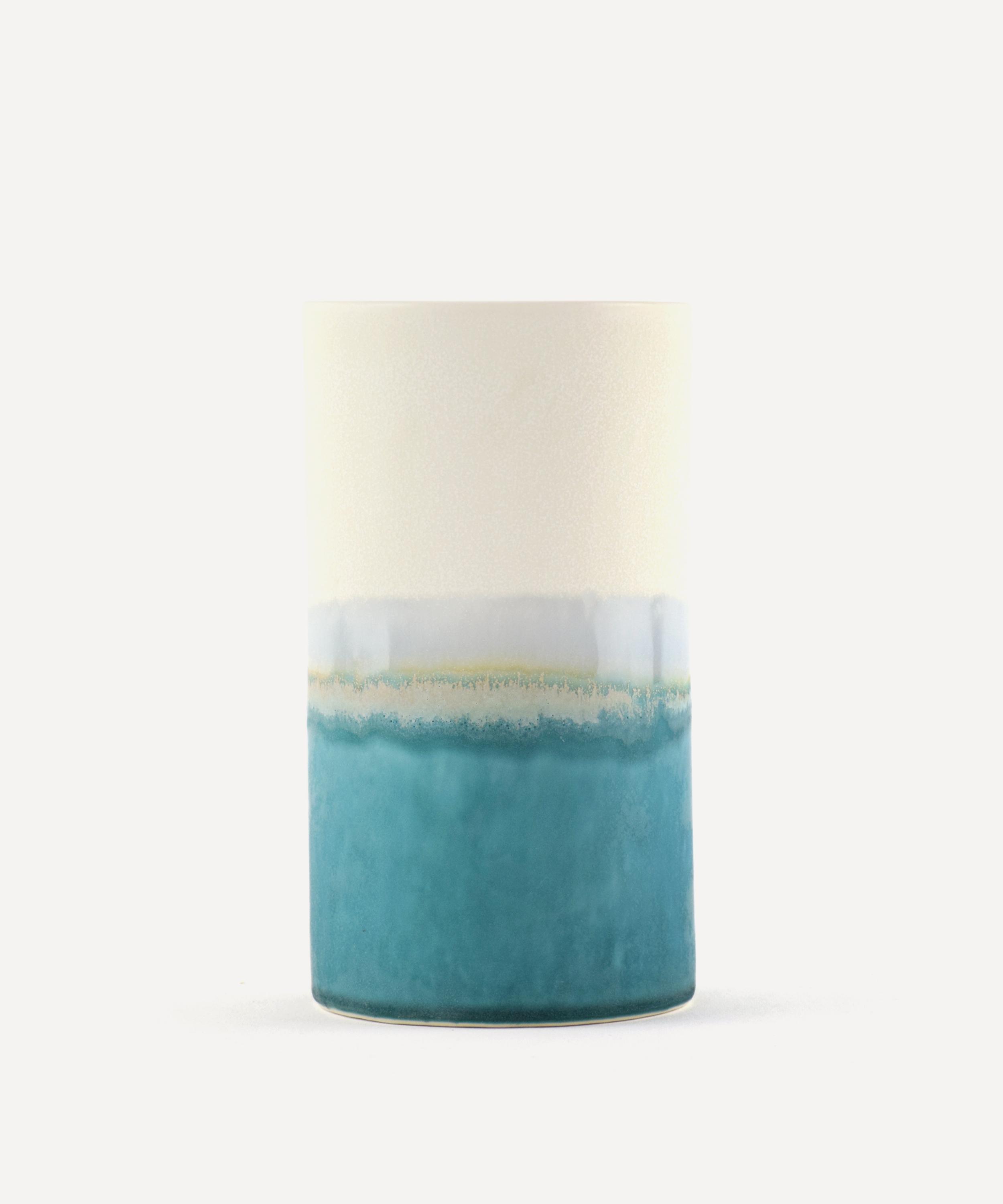 SGW Lab - White Extra Large Porcelain Cylinder Vase image number 0