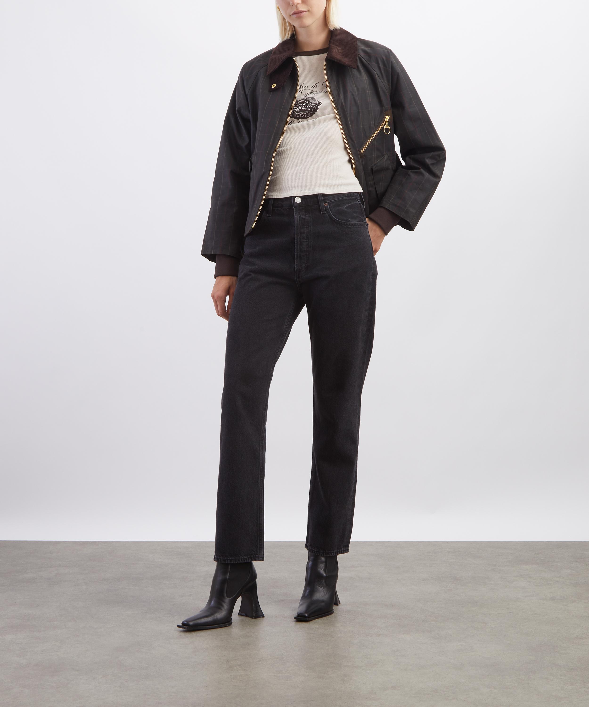 AGOLDE - 90s Pinch Waist High-Rise Straight Jeans in Vanta image number 1