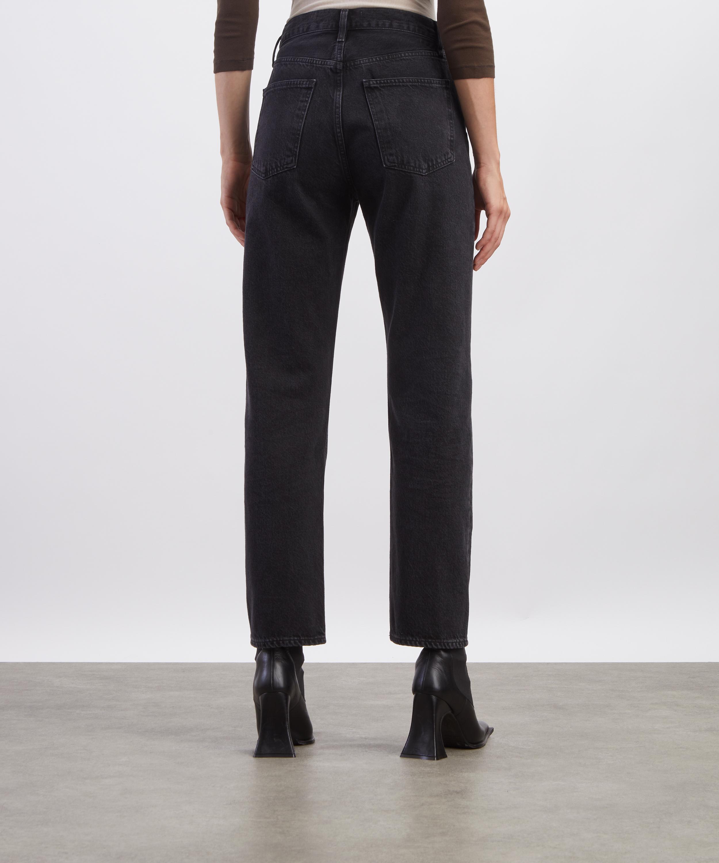 AGOLDE - 90s Pinch Waist High-Rise Straight Jeans in Vanta image number 3