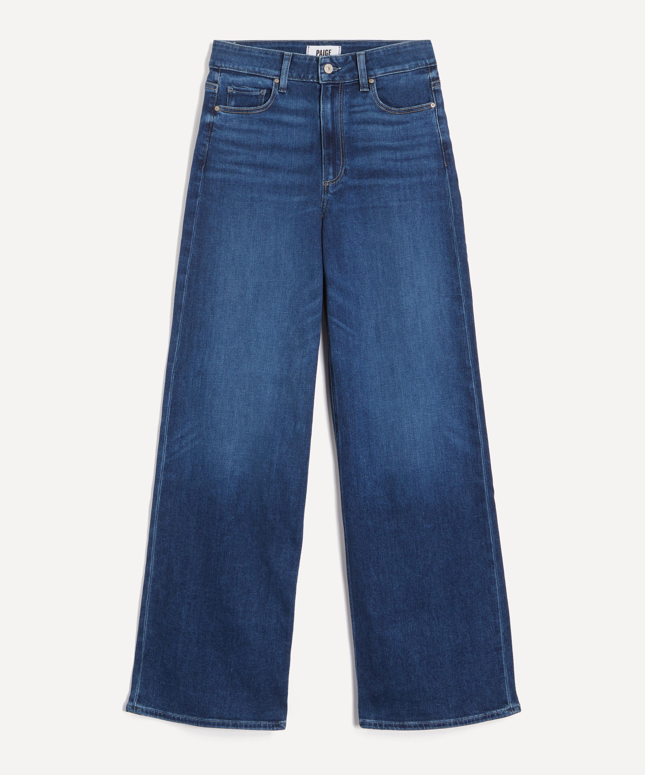 Paige - Anessa 31 Wide-Leg Jeans in Neutra