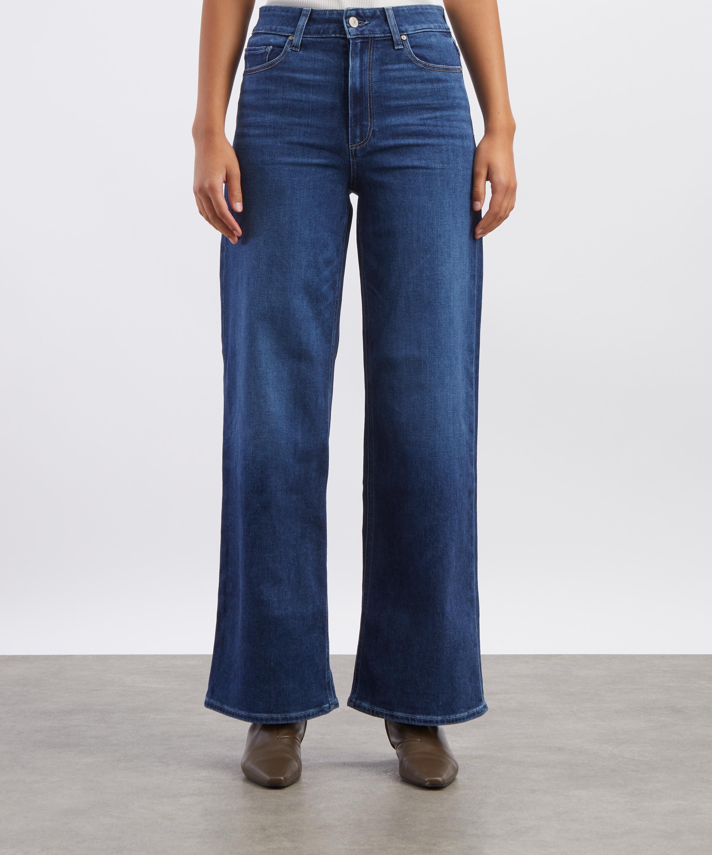Paige - Anessa 31 Wide-Leg Jeans in Neutra image number 2